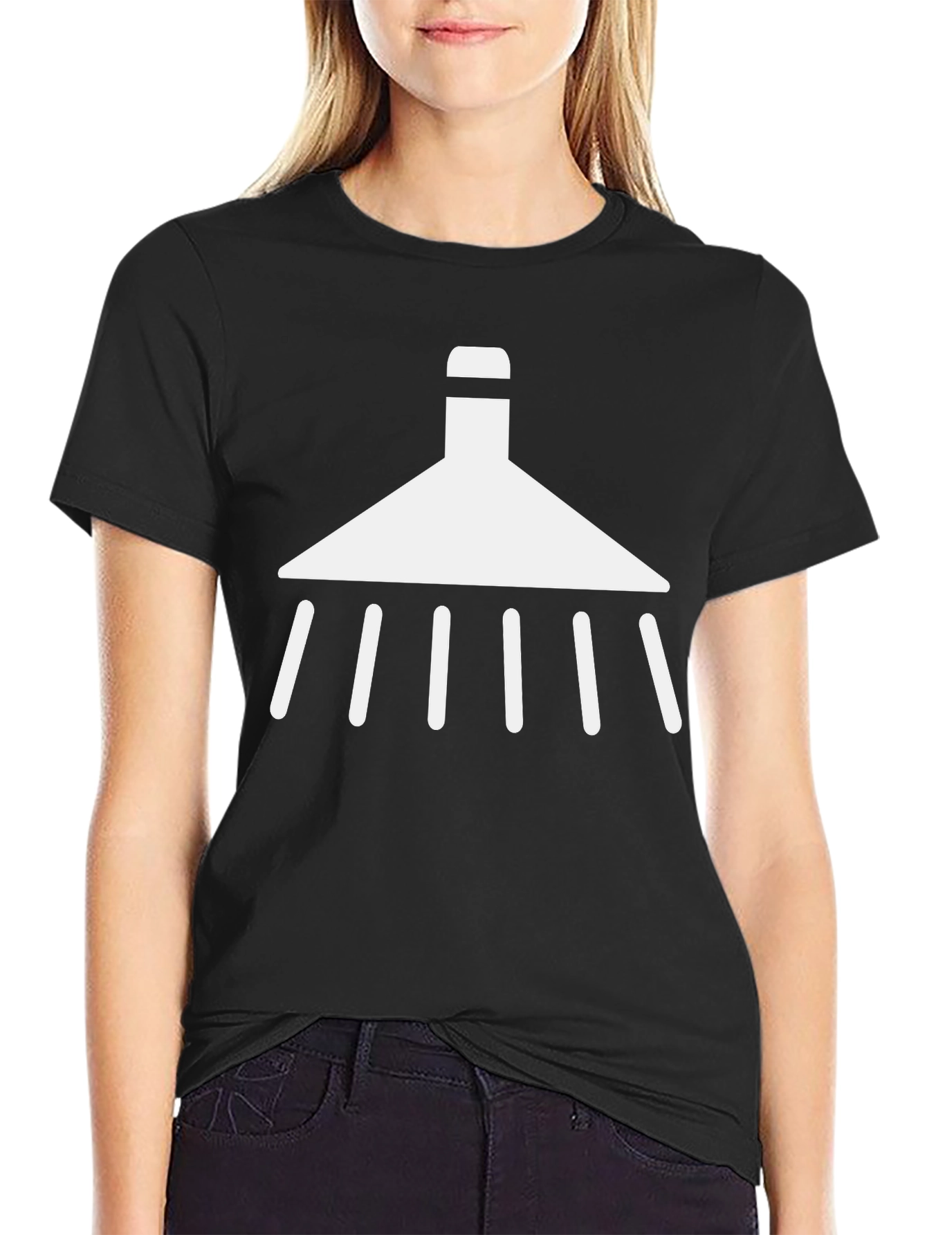 Shower Icon Graphic T-Shirt