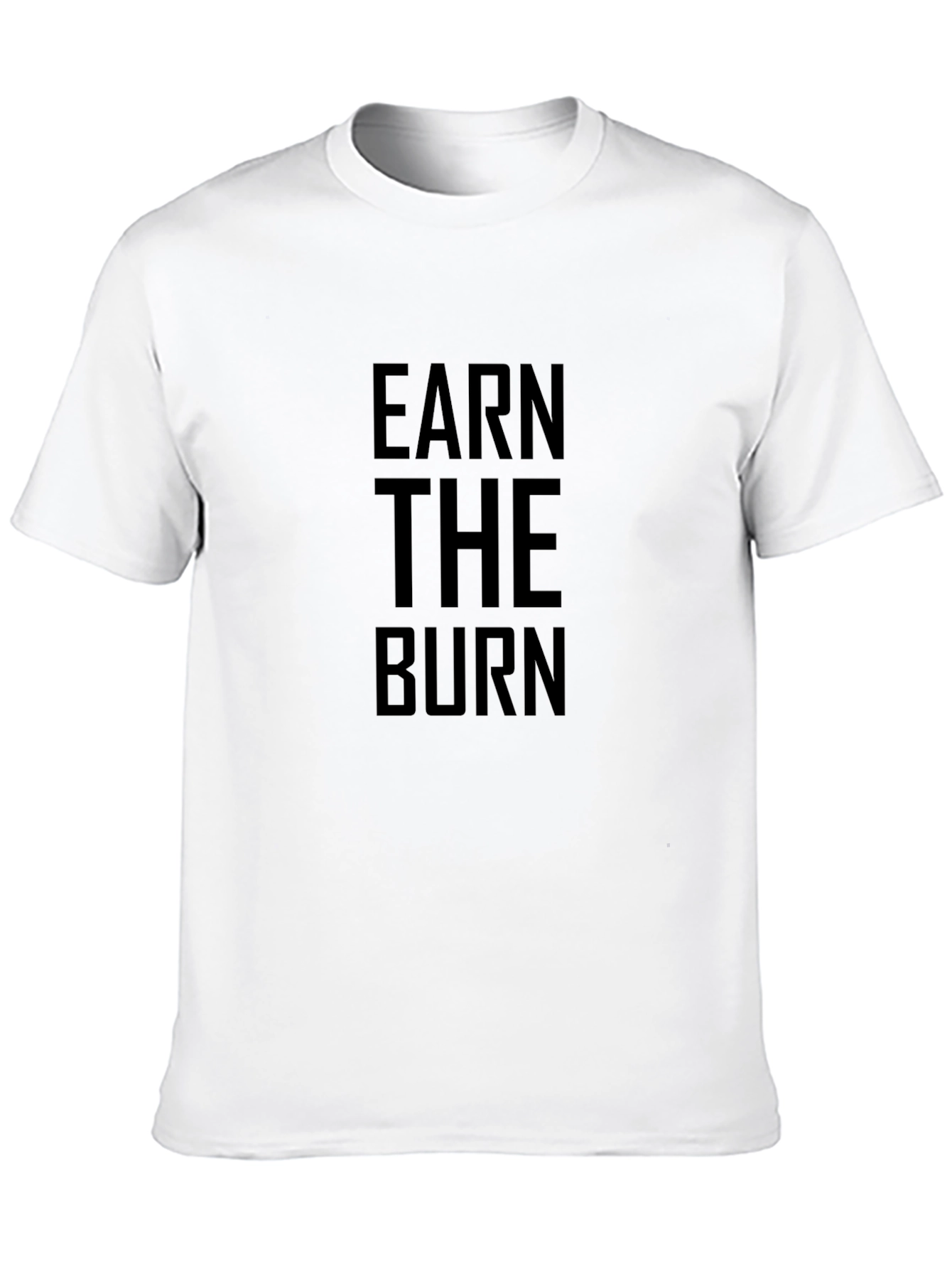 Earn The Burn Black T-Shirt
