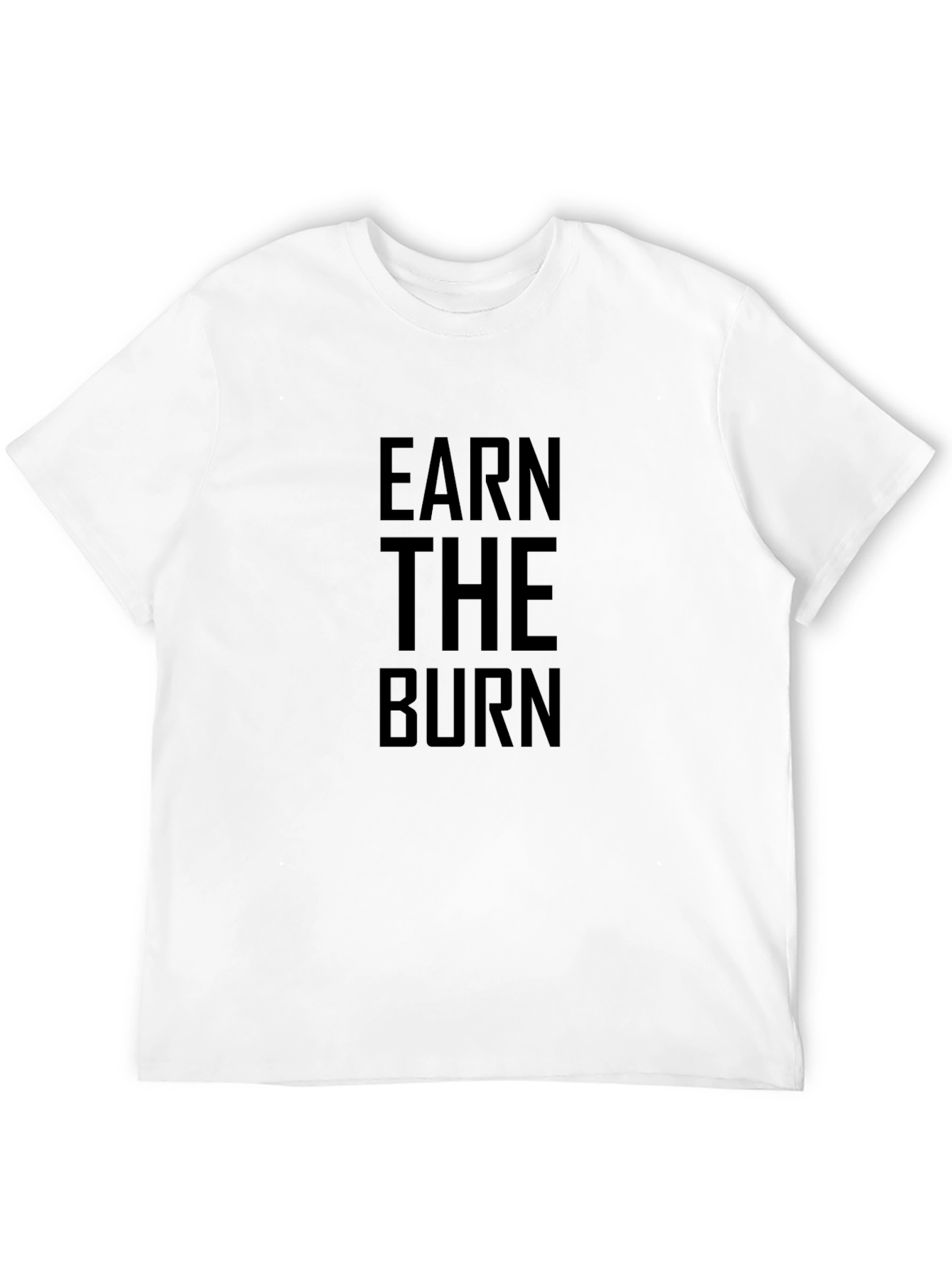 Earn The Burn Black T-Shirt