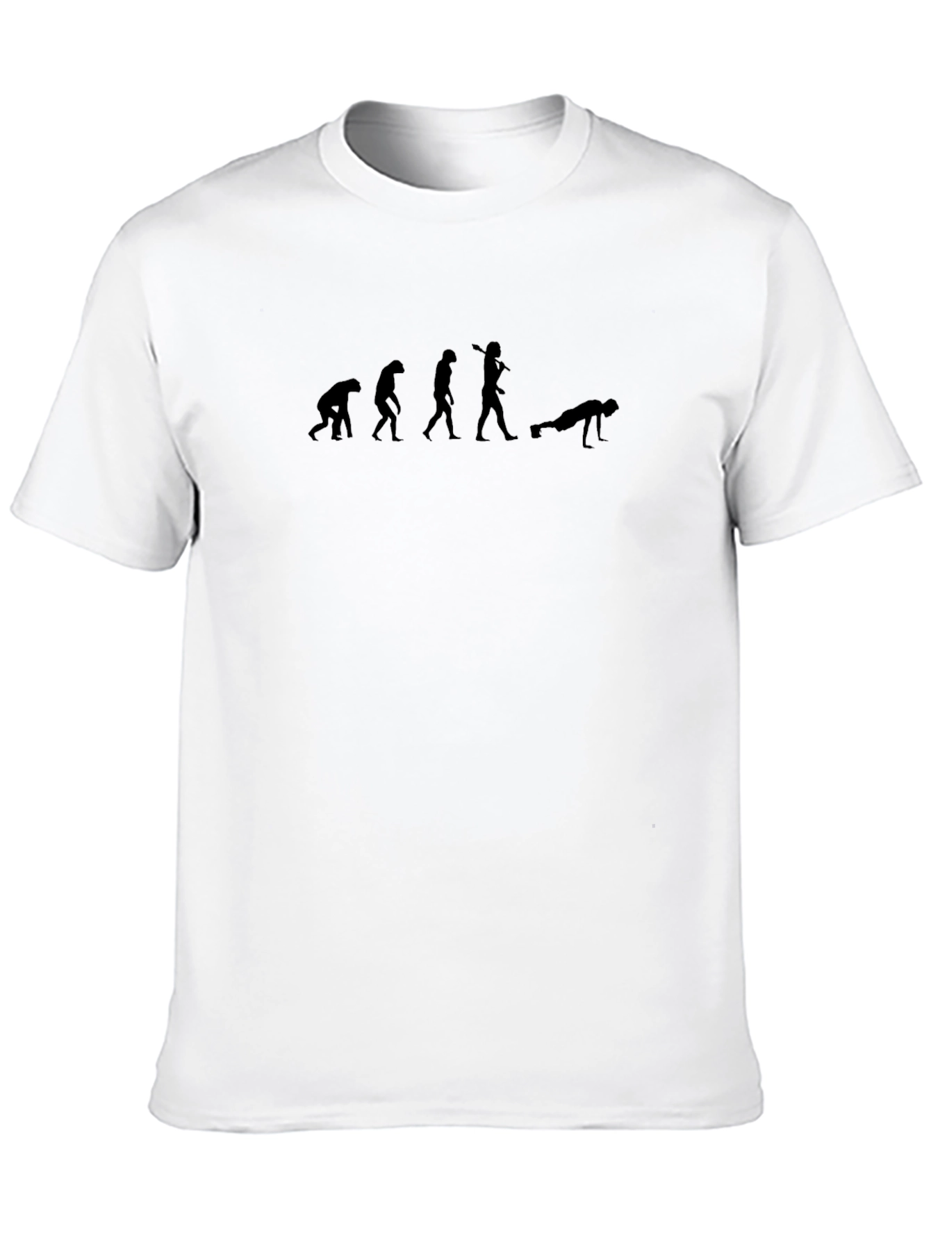 Evolution Push-Up Black T-Shirt