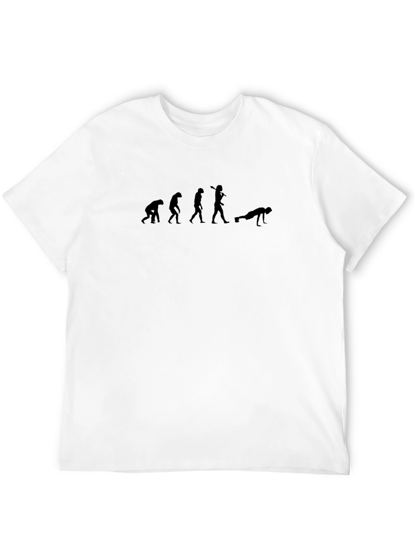 Evolution Push-Up Black T-Shirt
