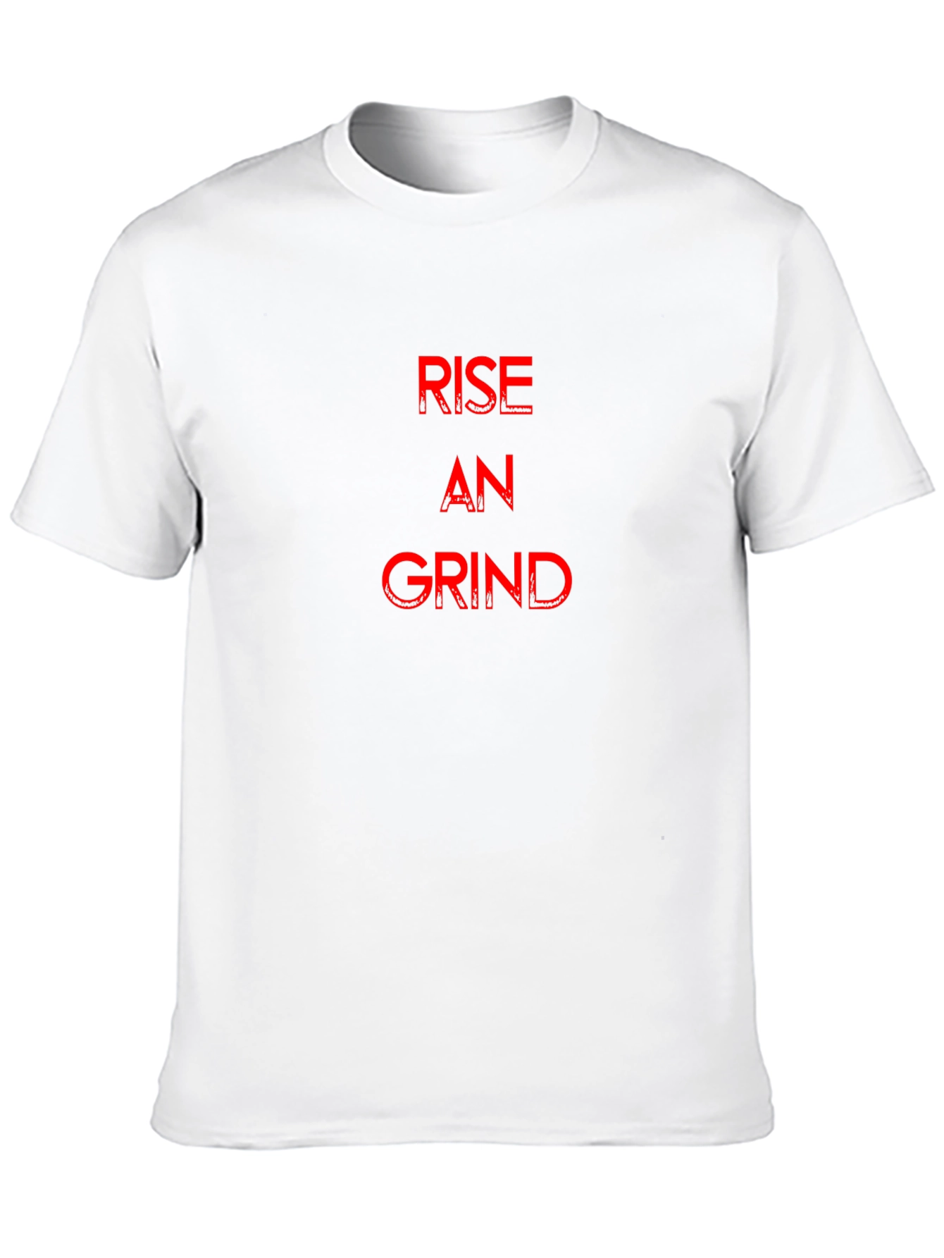 Rise An Grind Black Graphic T-Shirt