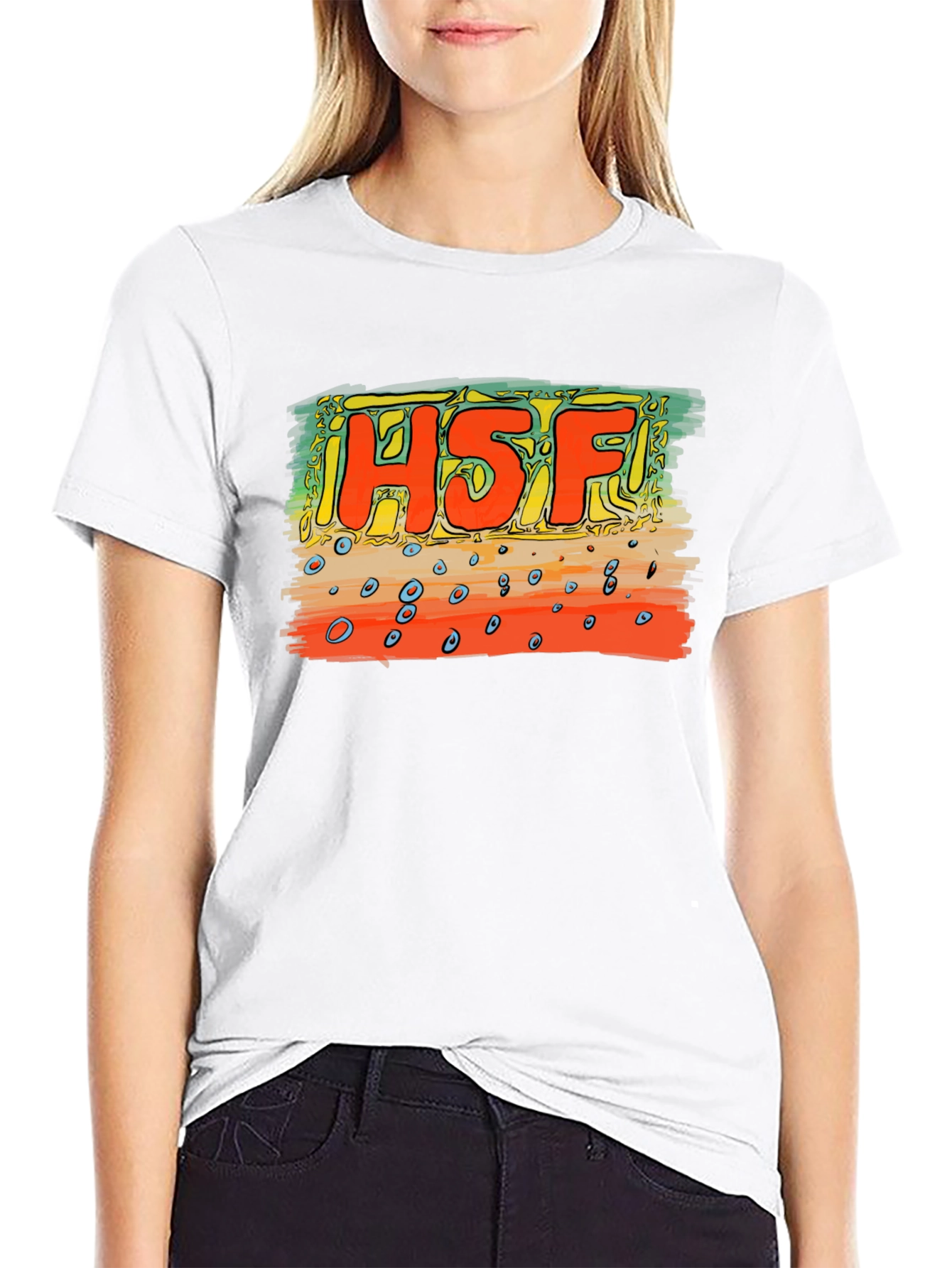H5F Graphic T-Shirt - Stylish Cotton Blend Tee