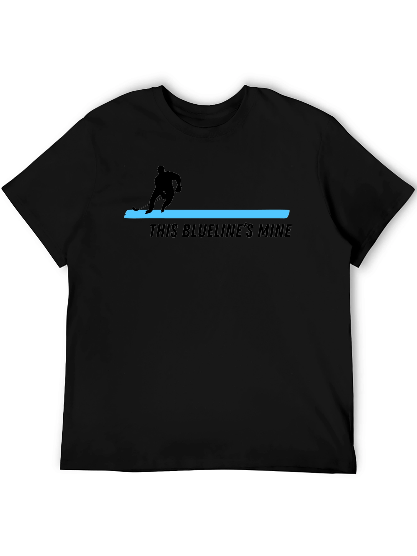 This Bluelines Mine Hockey Graphic T-Shirt