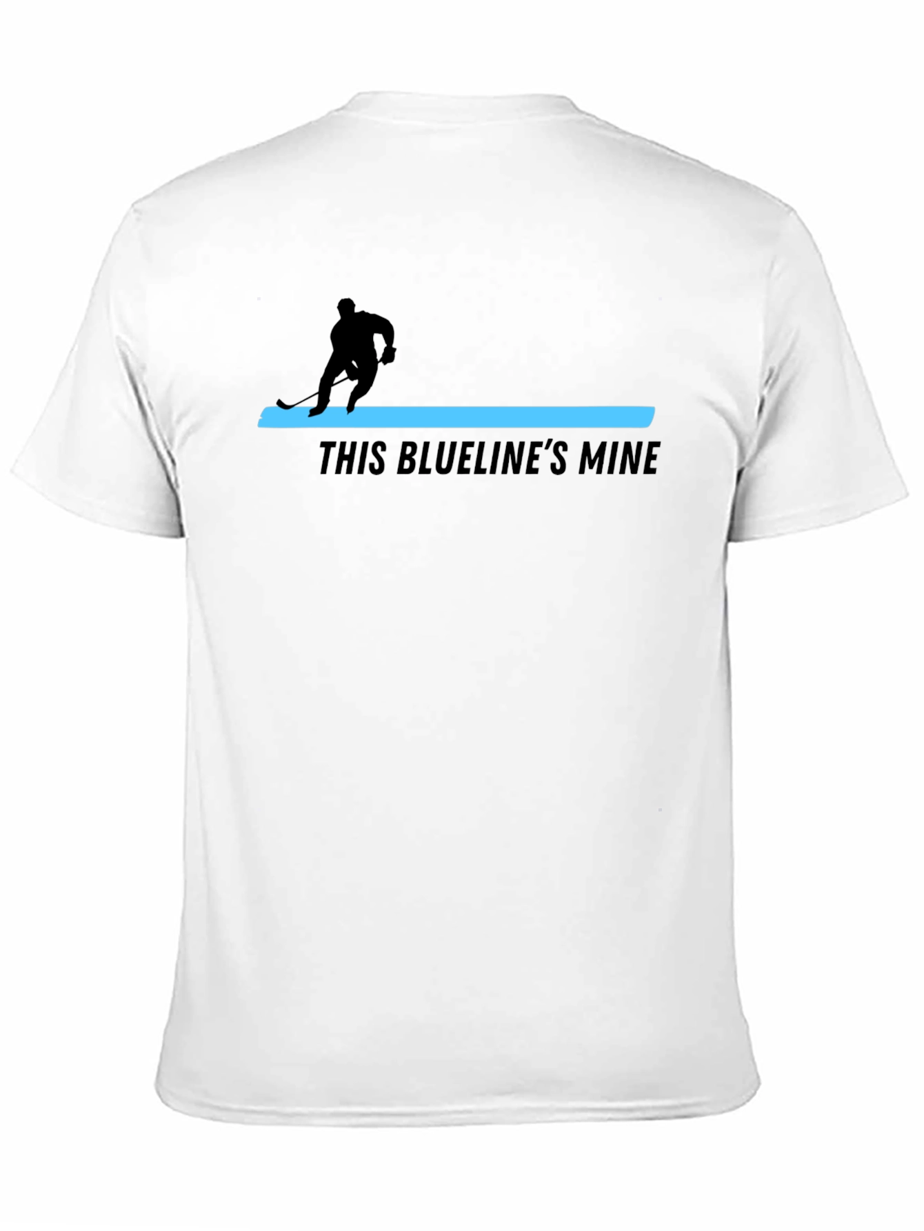 This Bluelines Mine Hockey Graphic T-Shirt