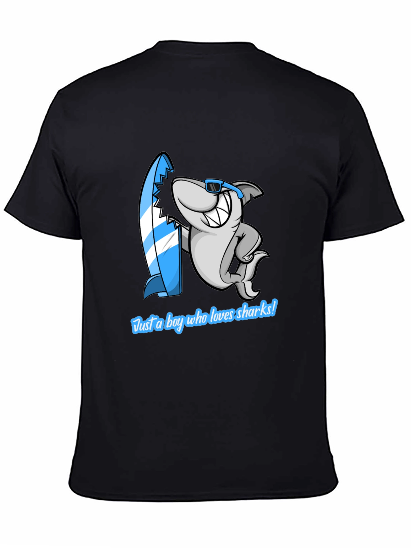 Shark Lover Graphic T-Shirt - Casual Cool