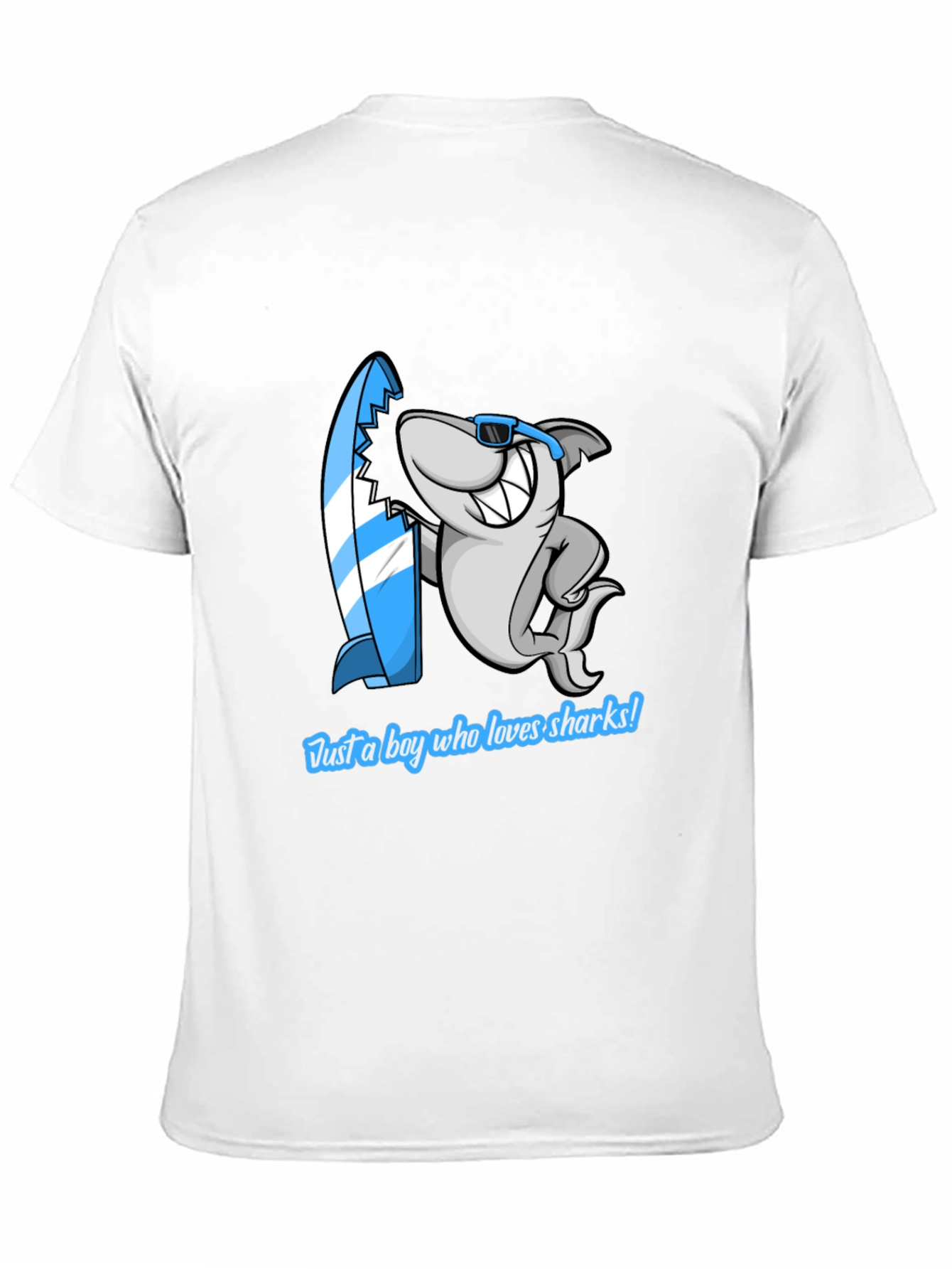 Shark Lover Graphic T-Shirt - Casual Cool