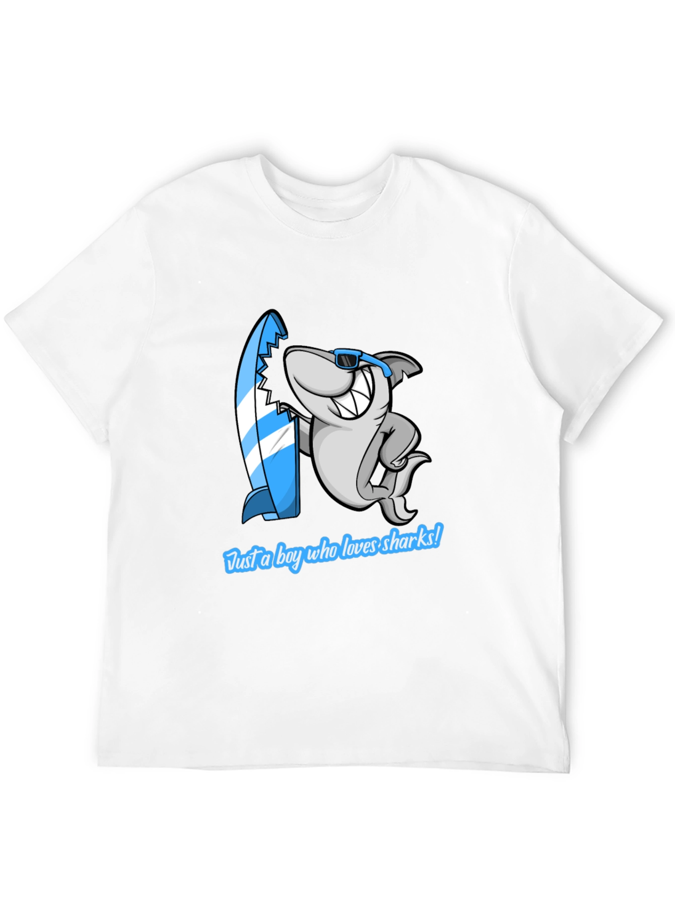 Shark Lover Graphic T-Shirt - Casual Cool