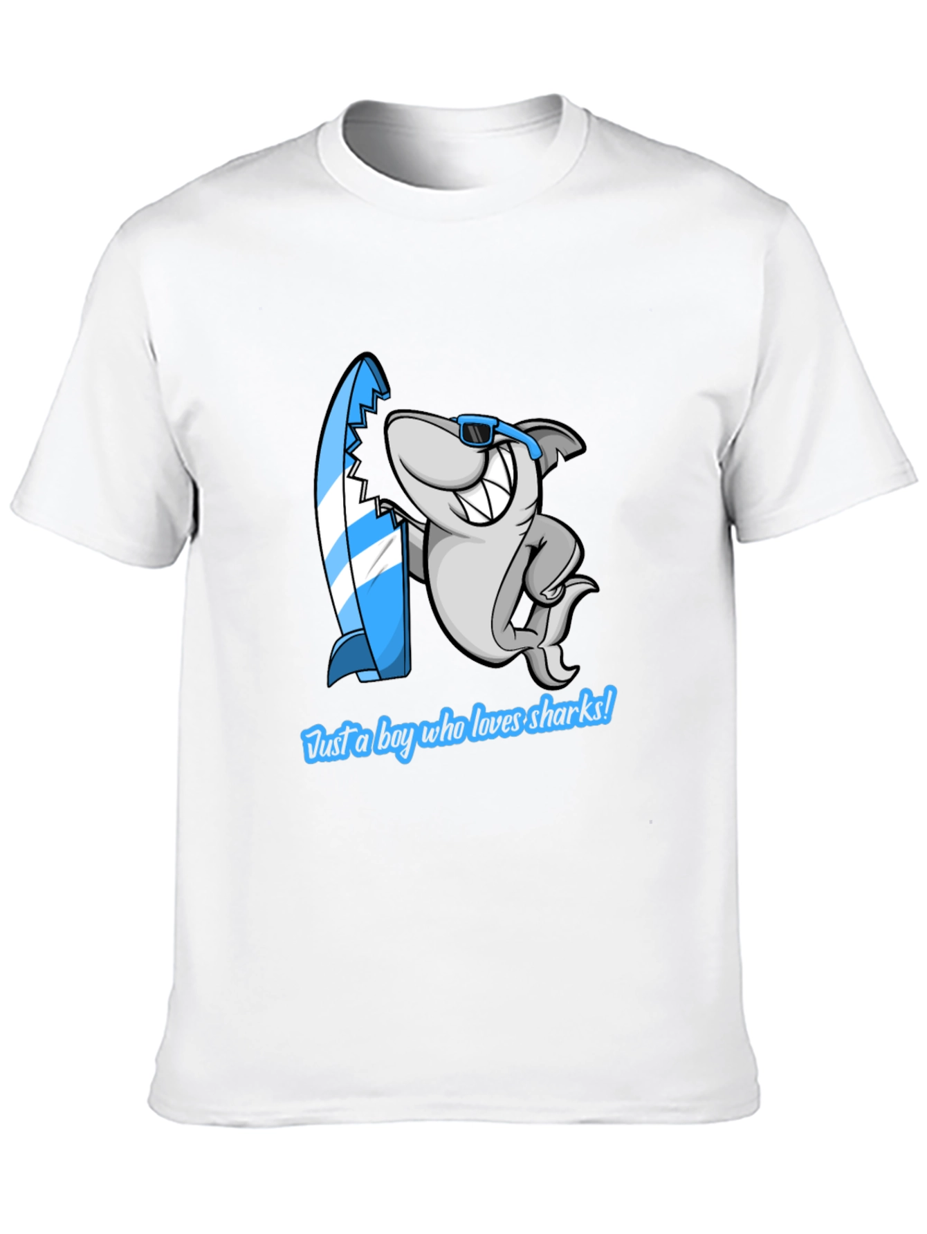 Shark Lover Graphic T-Shirt - Casual Cool