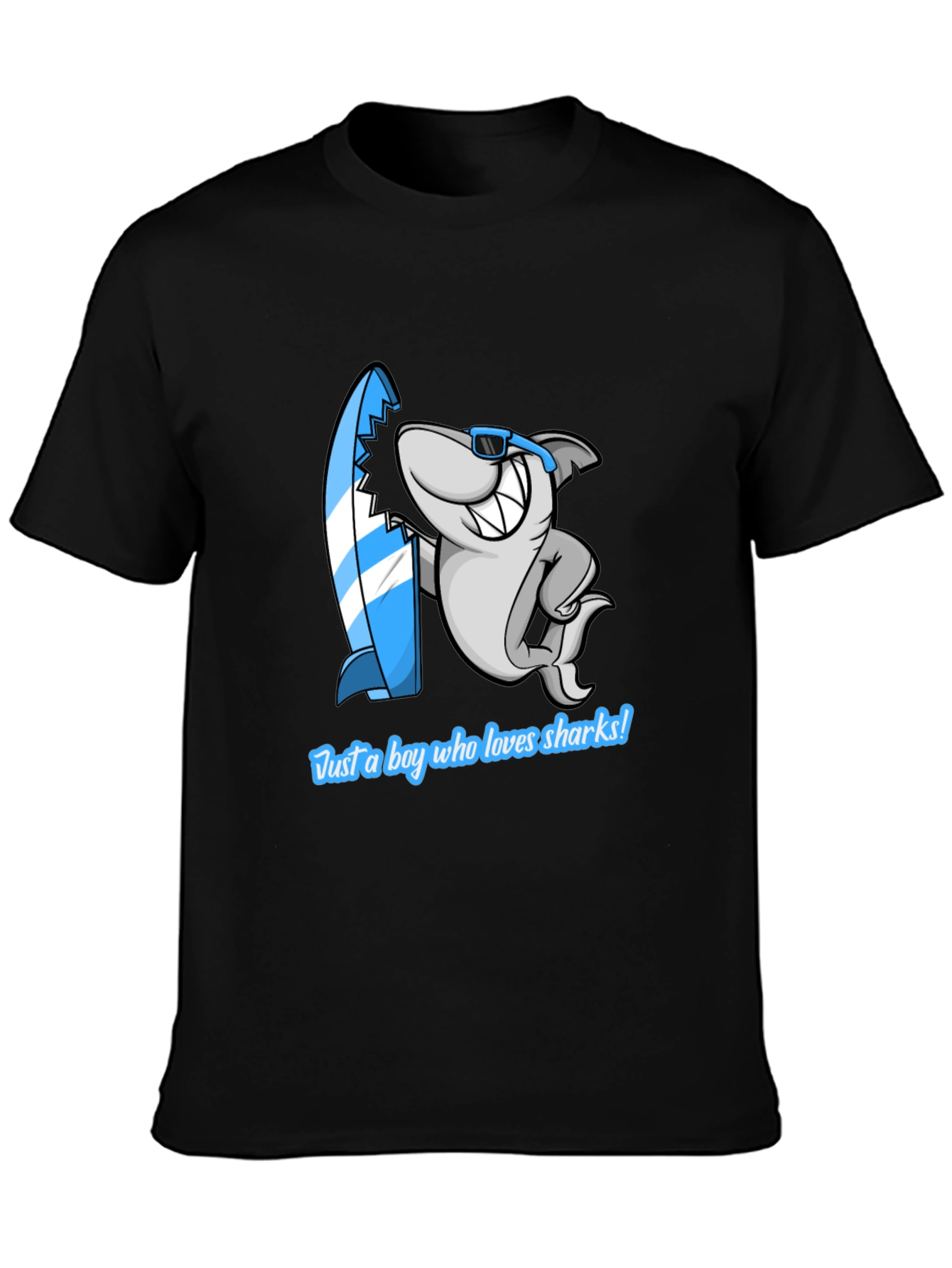 Shark Lover Graphic T-Shirt - Casual Cool
