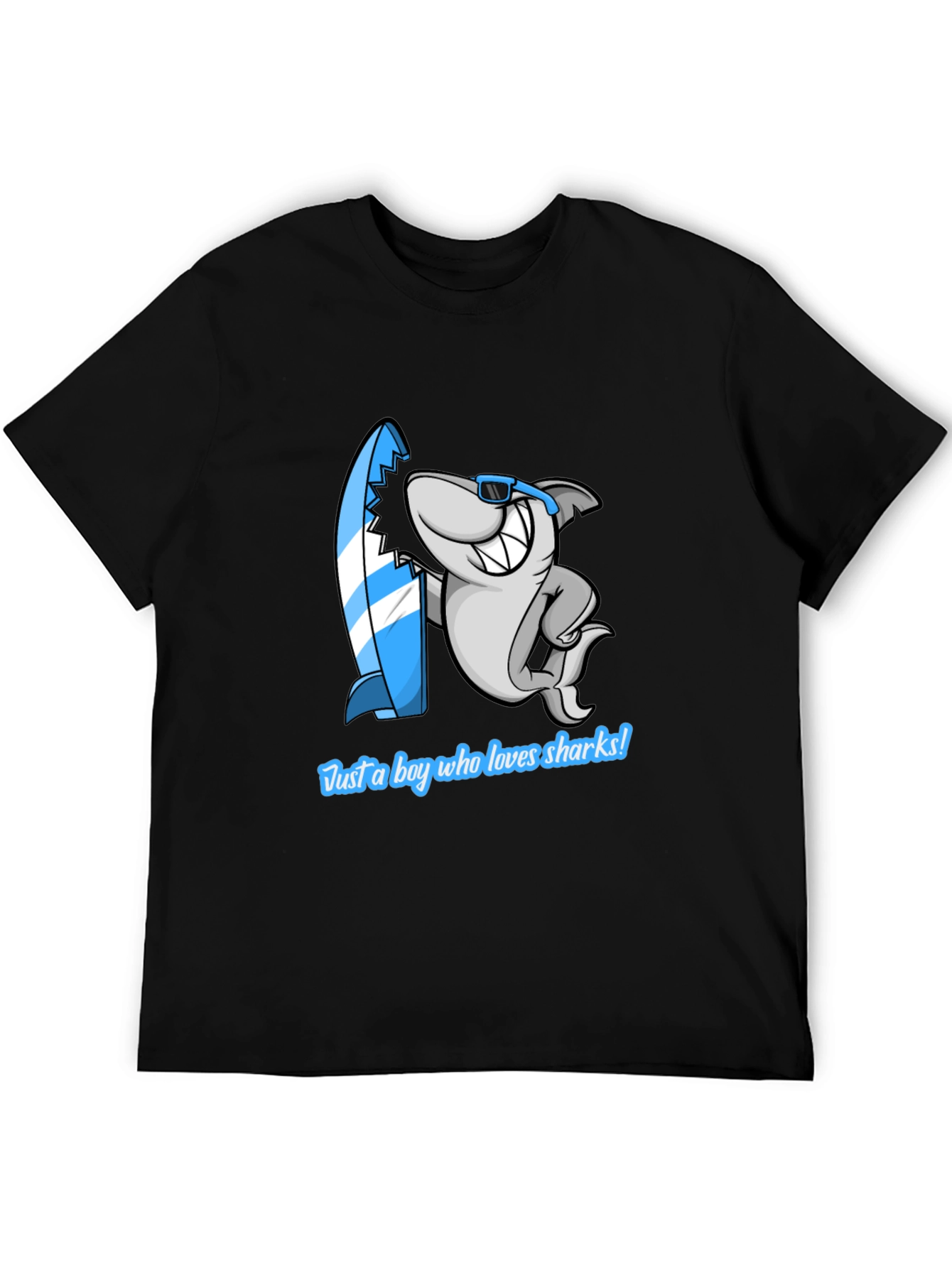 Shark Lover Graphic T-Shirt - Casual Cool