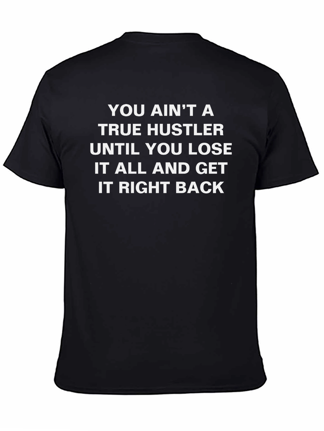 True Hustler Graphic Tee - Black