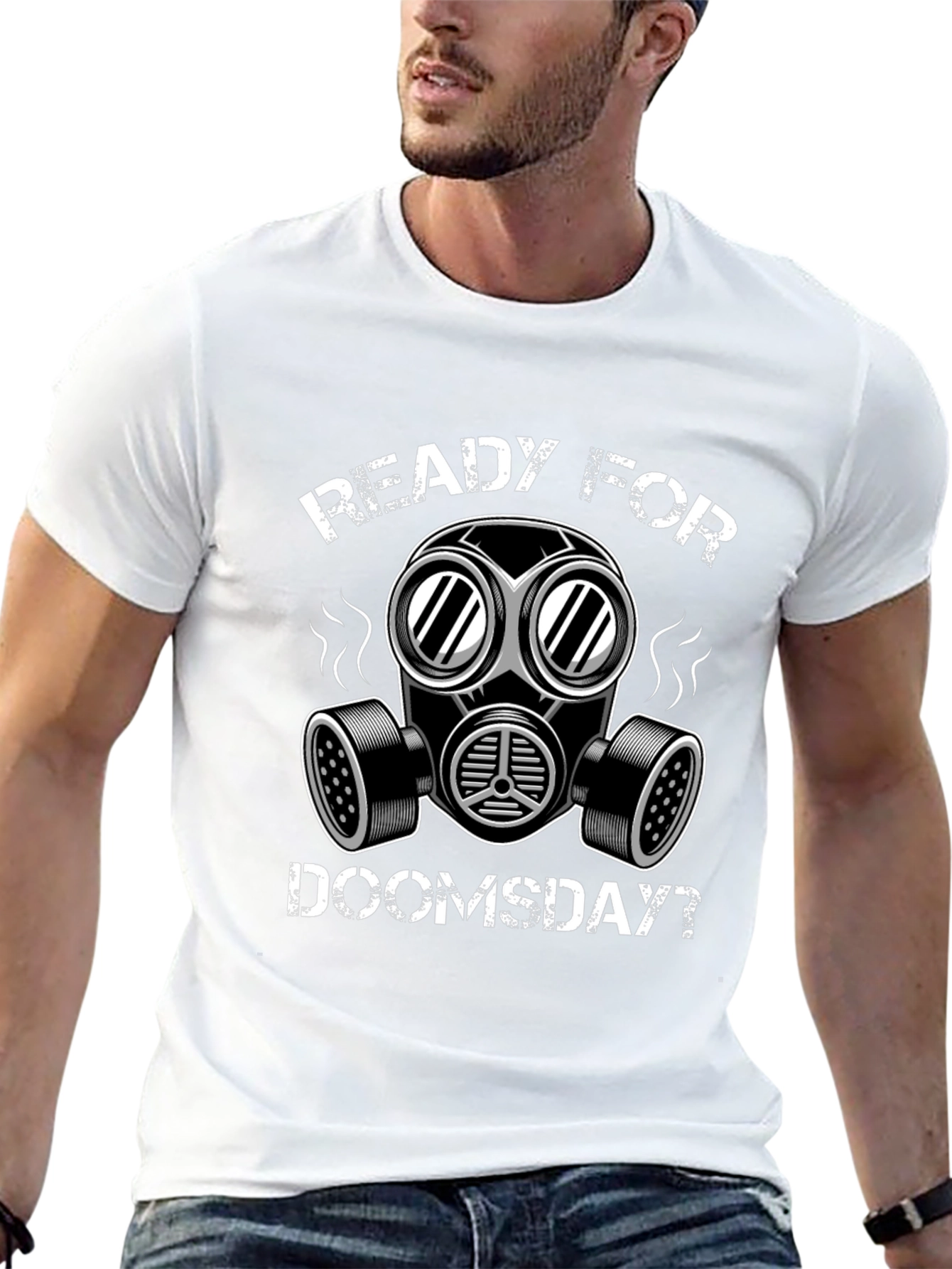Ready For Doomsday Graphic Tee - Apocalypse Preparedness