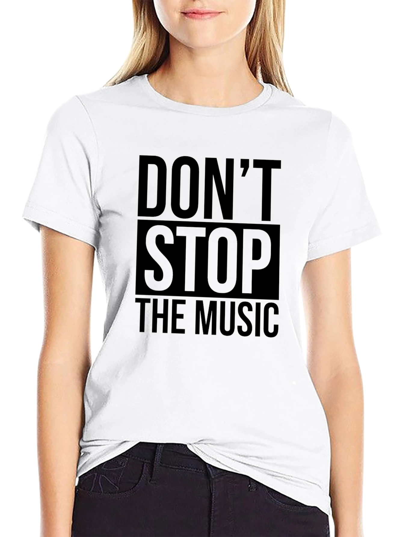 Dont Stop the Music Graphic Tee