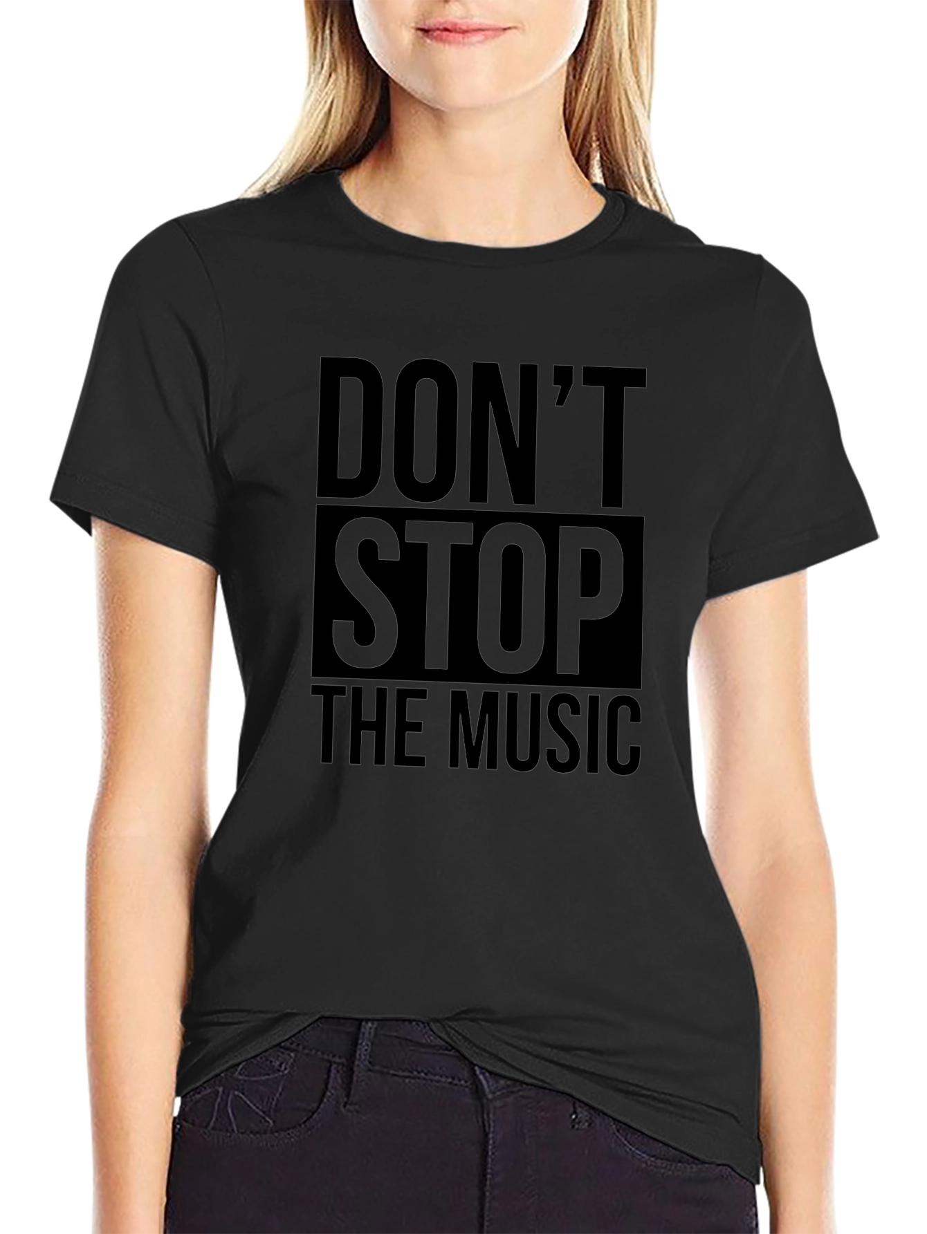Dont Stop the Music Graphic Tee