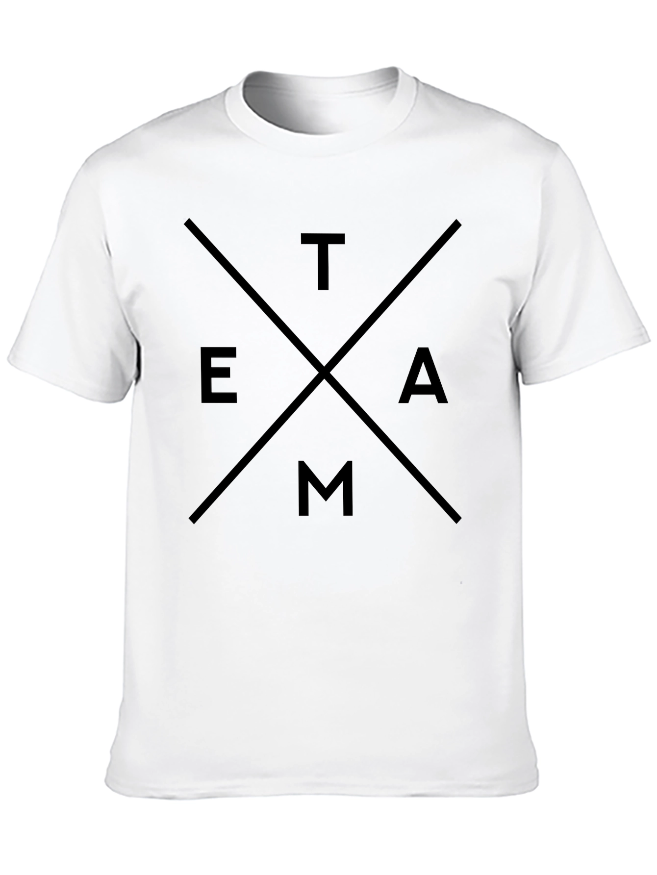 TEAM Graphic Black T-Shirt
