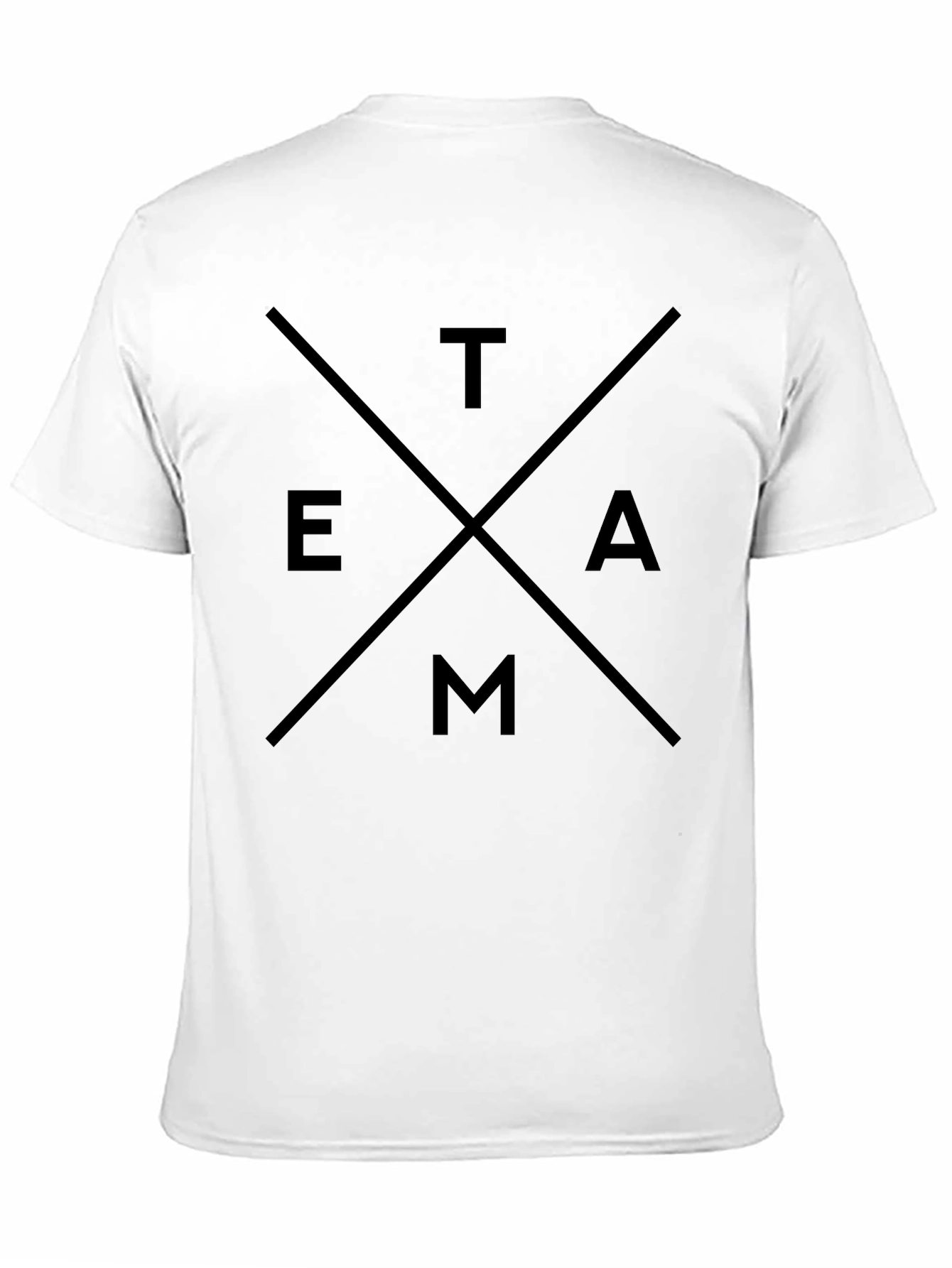 TEAM Graphic Black T-Shirt