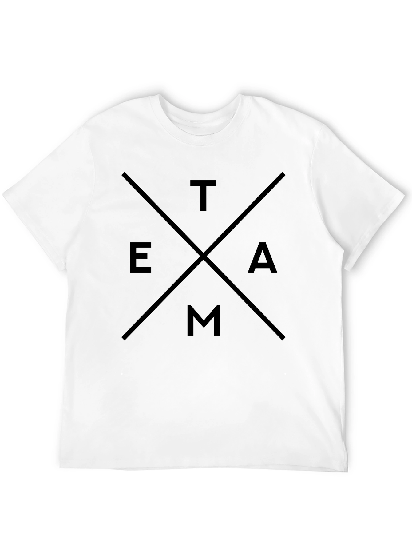 TEAM Graphic Black T-Shirt