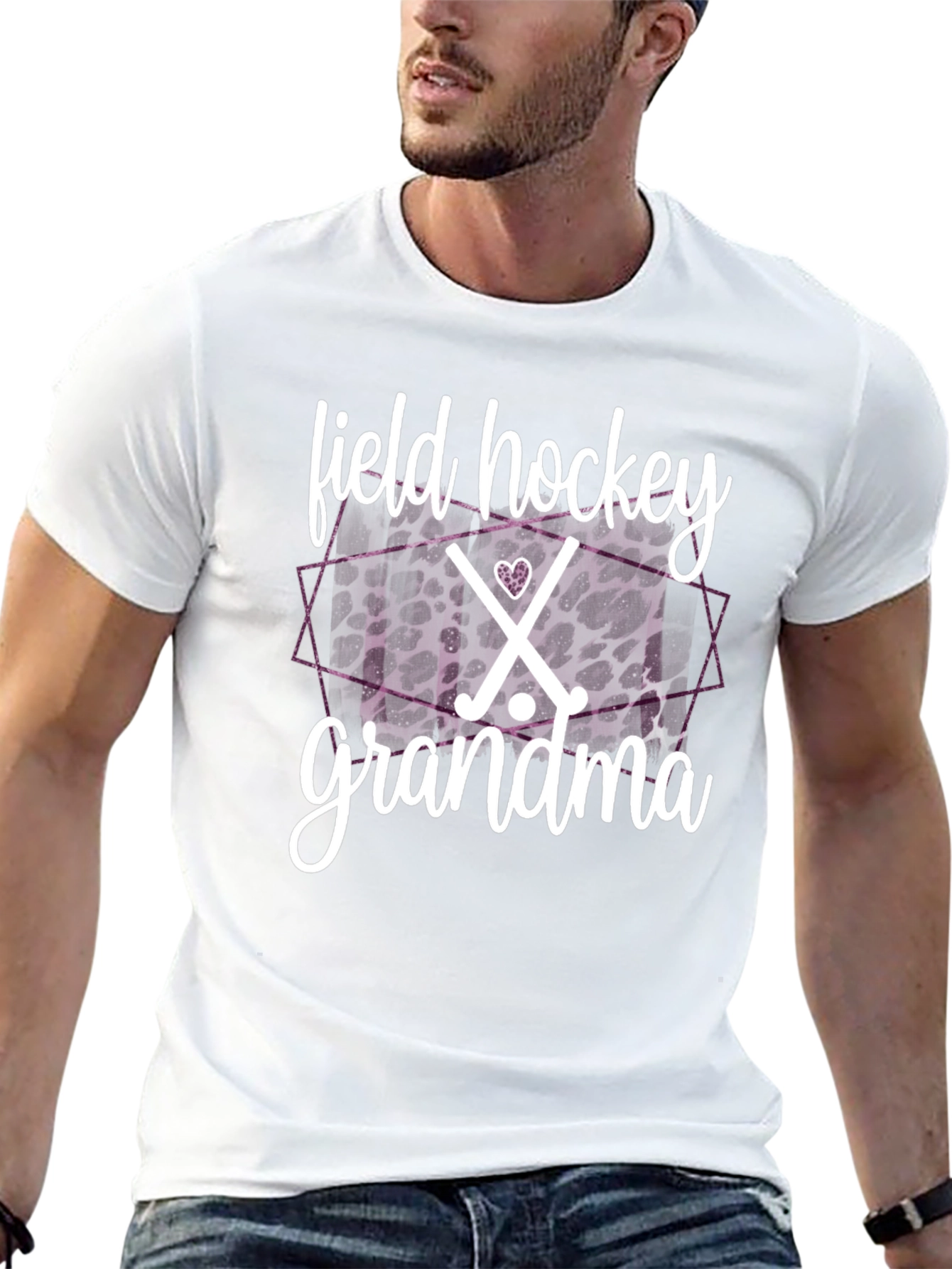 Field Hockey Grandma Graphic Tee