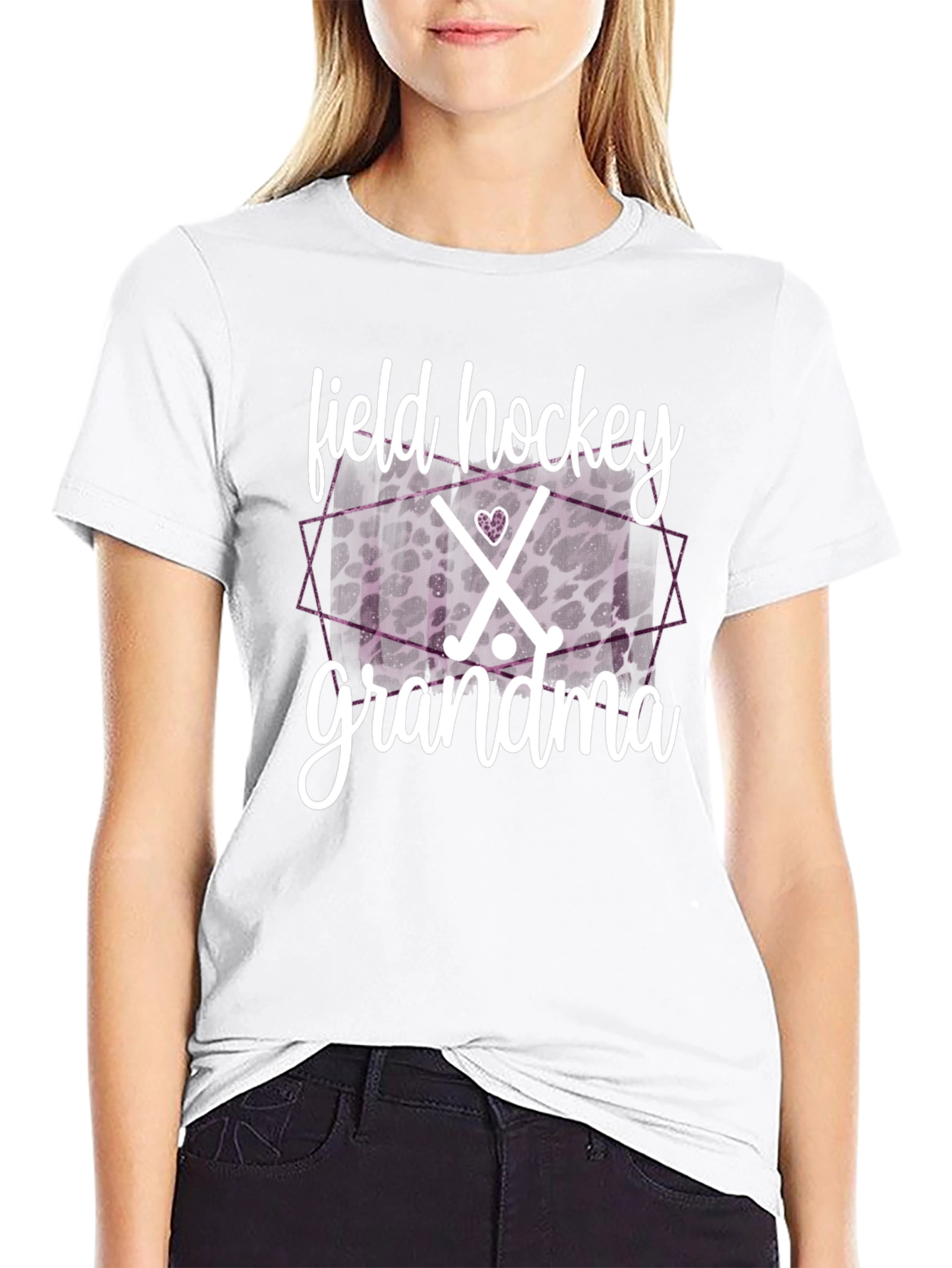 Field Hockey Grandma Graphic Tee