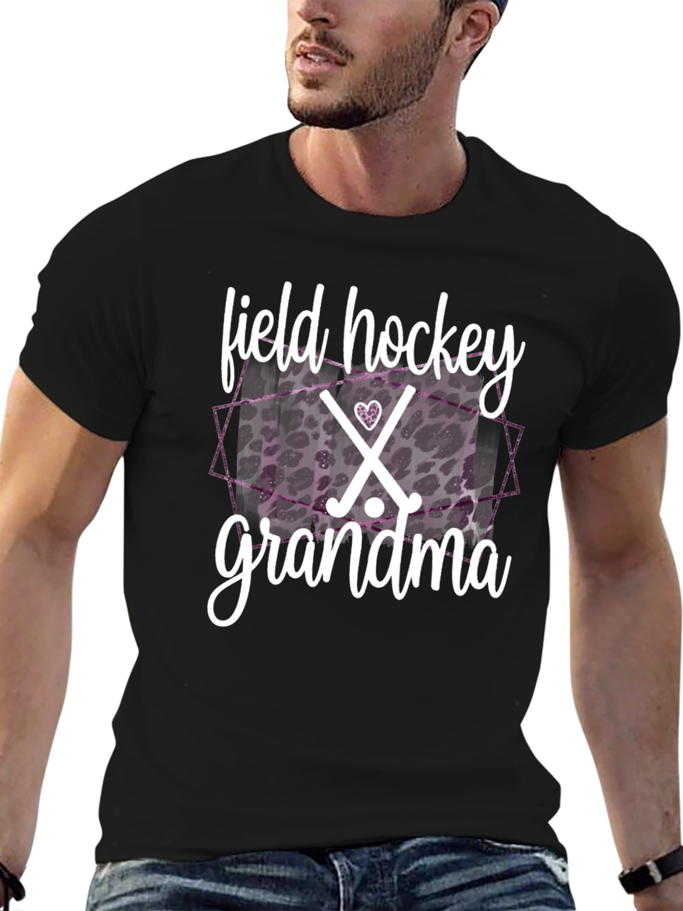 Field Hockey Grandma Graphic Tee