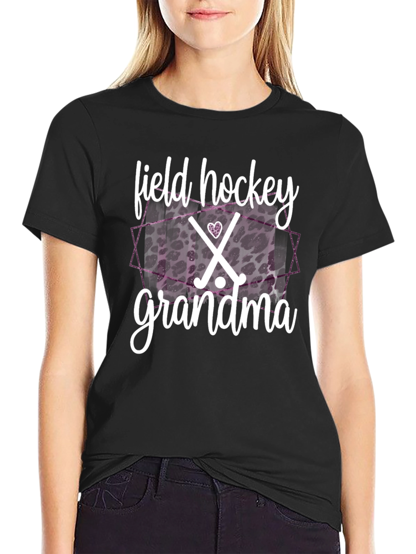 Field Hockey Grandma Graphic Tee
