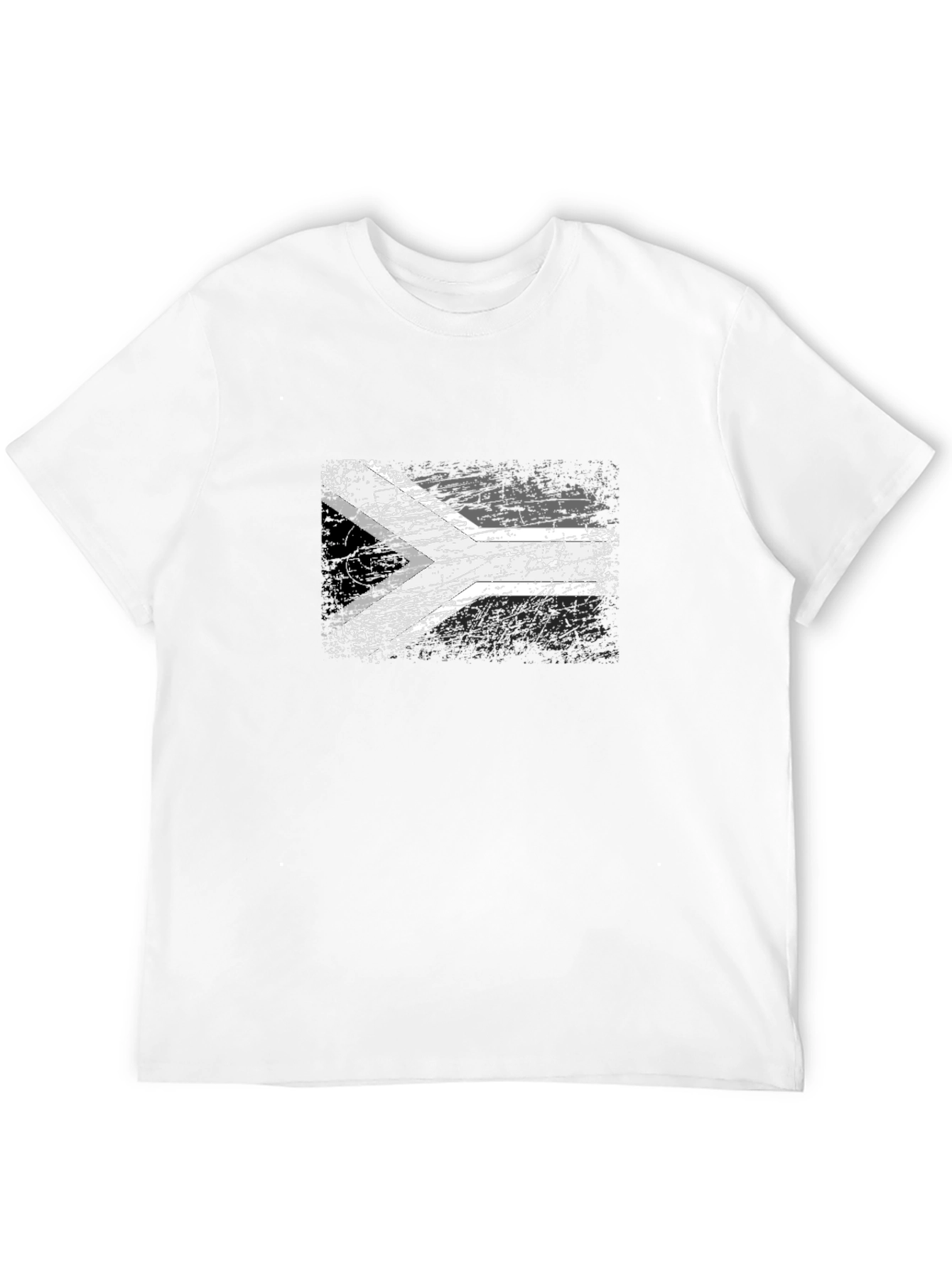 Distressed Flag Graphic T-Shirt