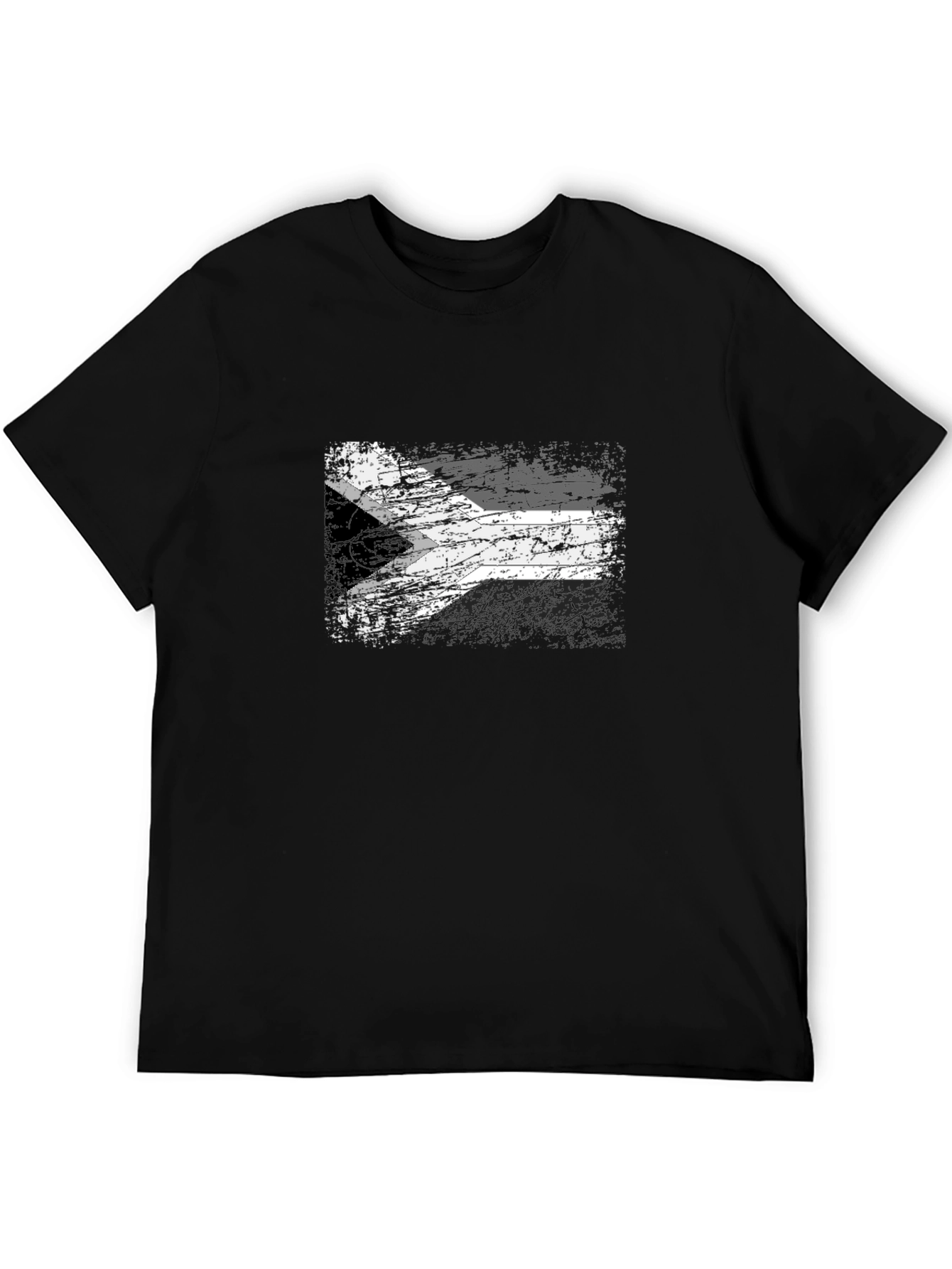 Distressed Flag Graphic T-Shirt