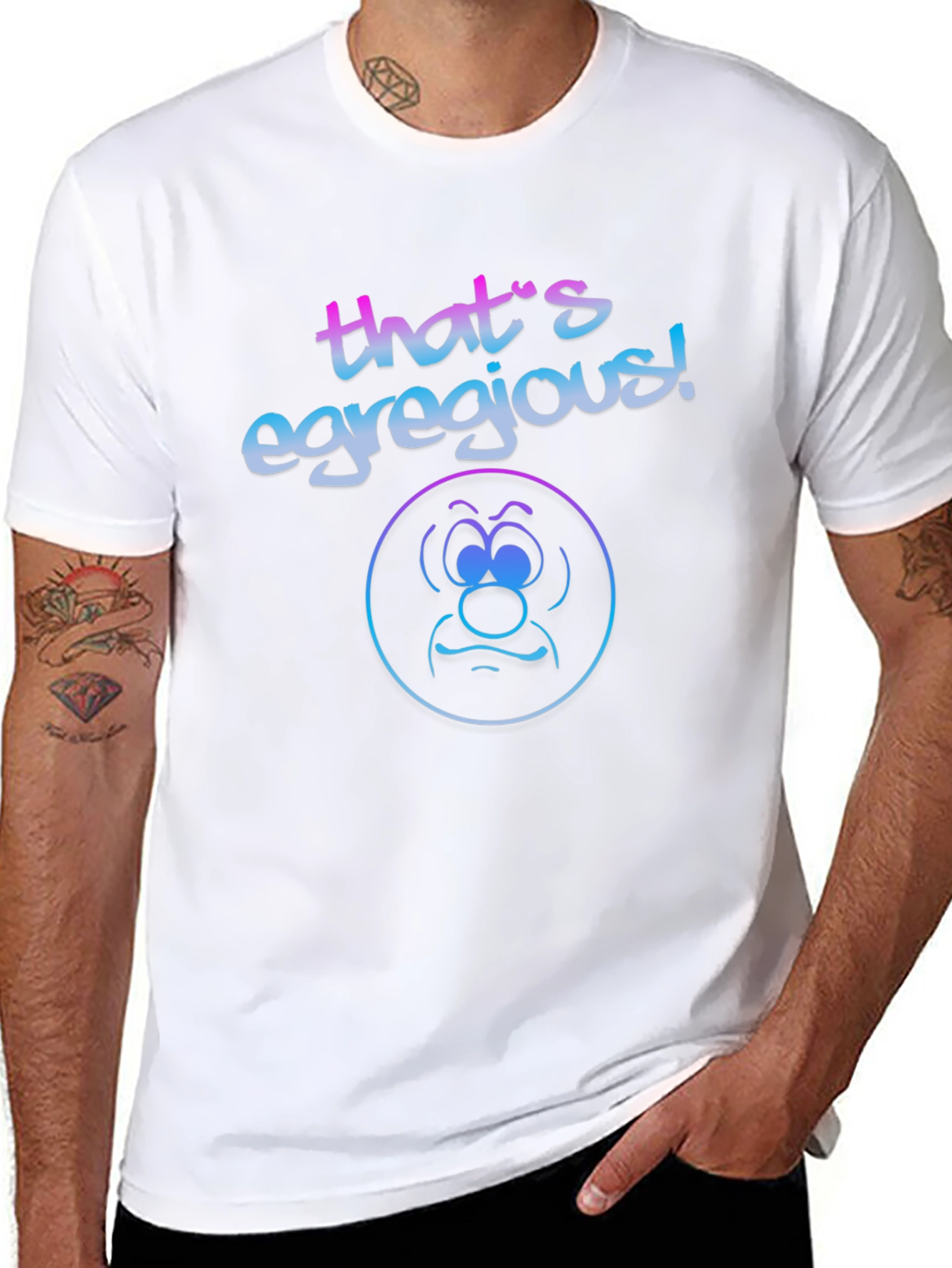 Thats Egregious! Graphic Tee - Black