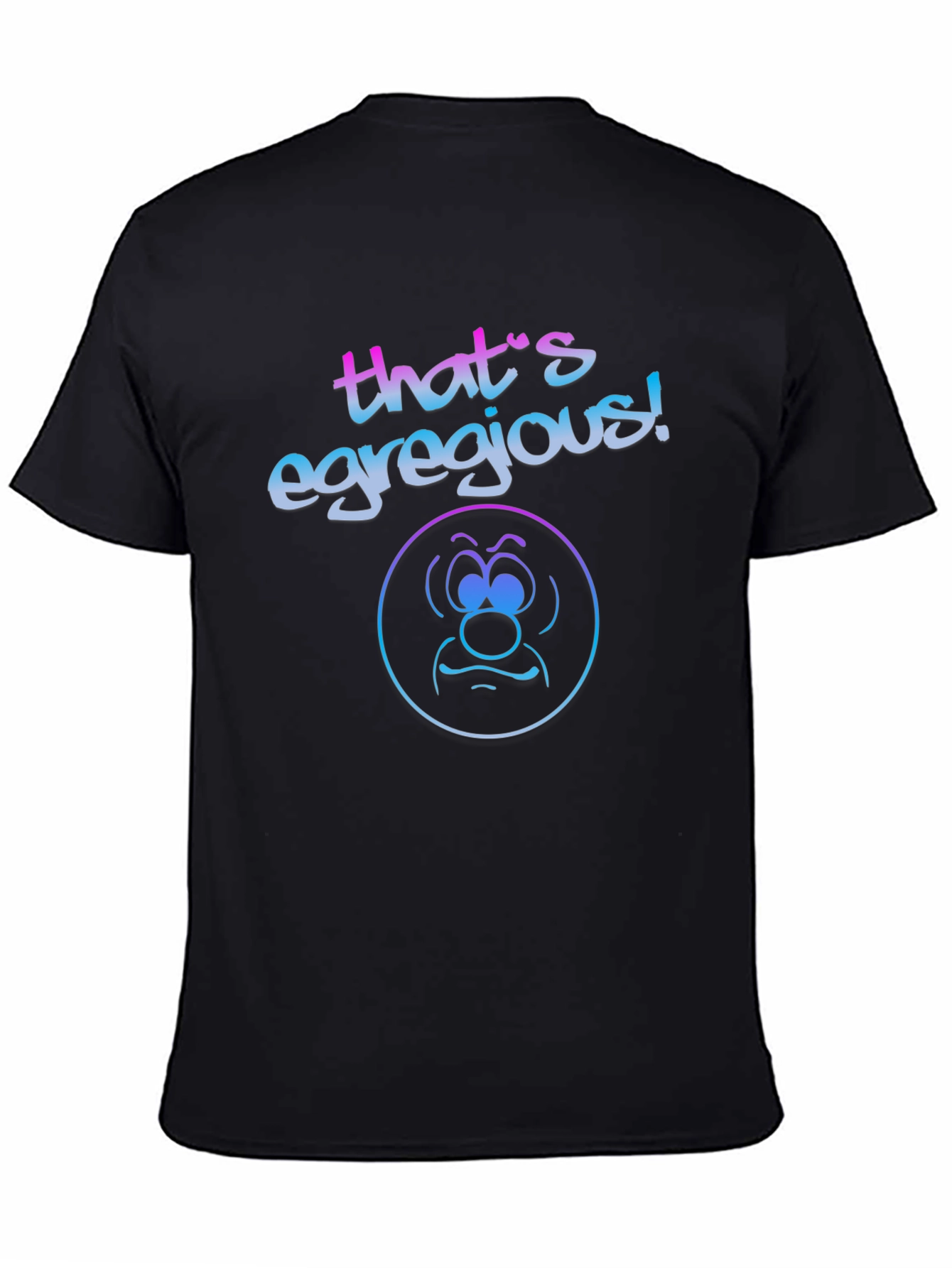 Thats Egregious! Graphic Tee - Black