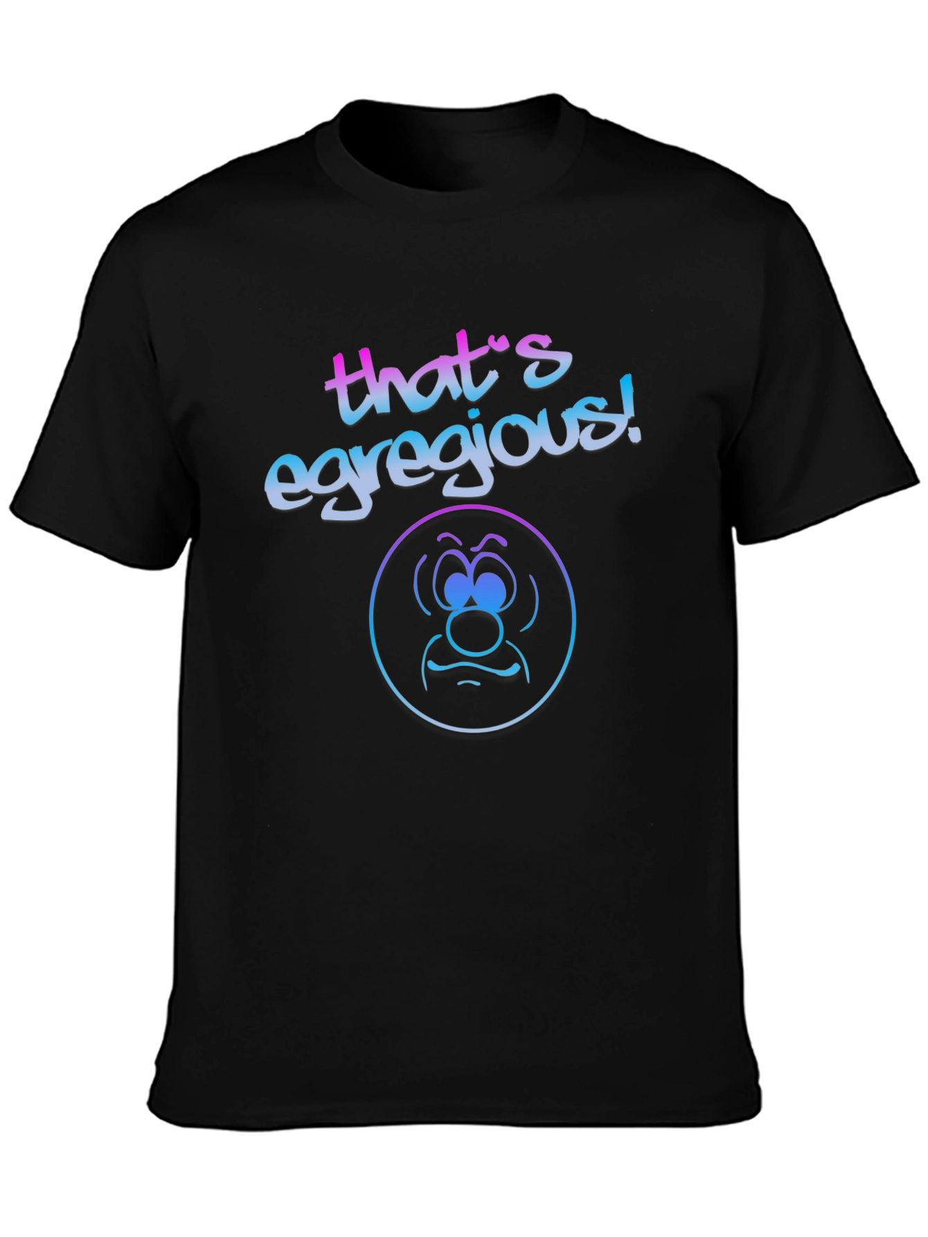 Thats Egregious! Graphic Tee - Black