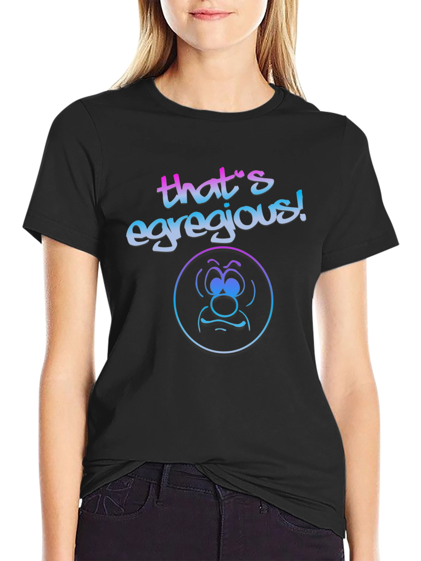 Thats Egregious! Graphic Tee - Black