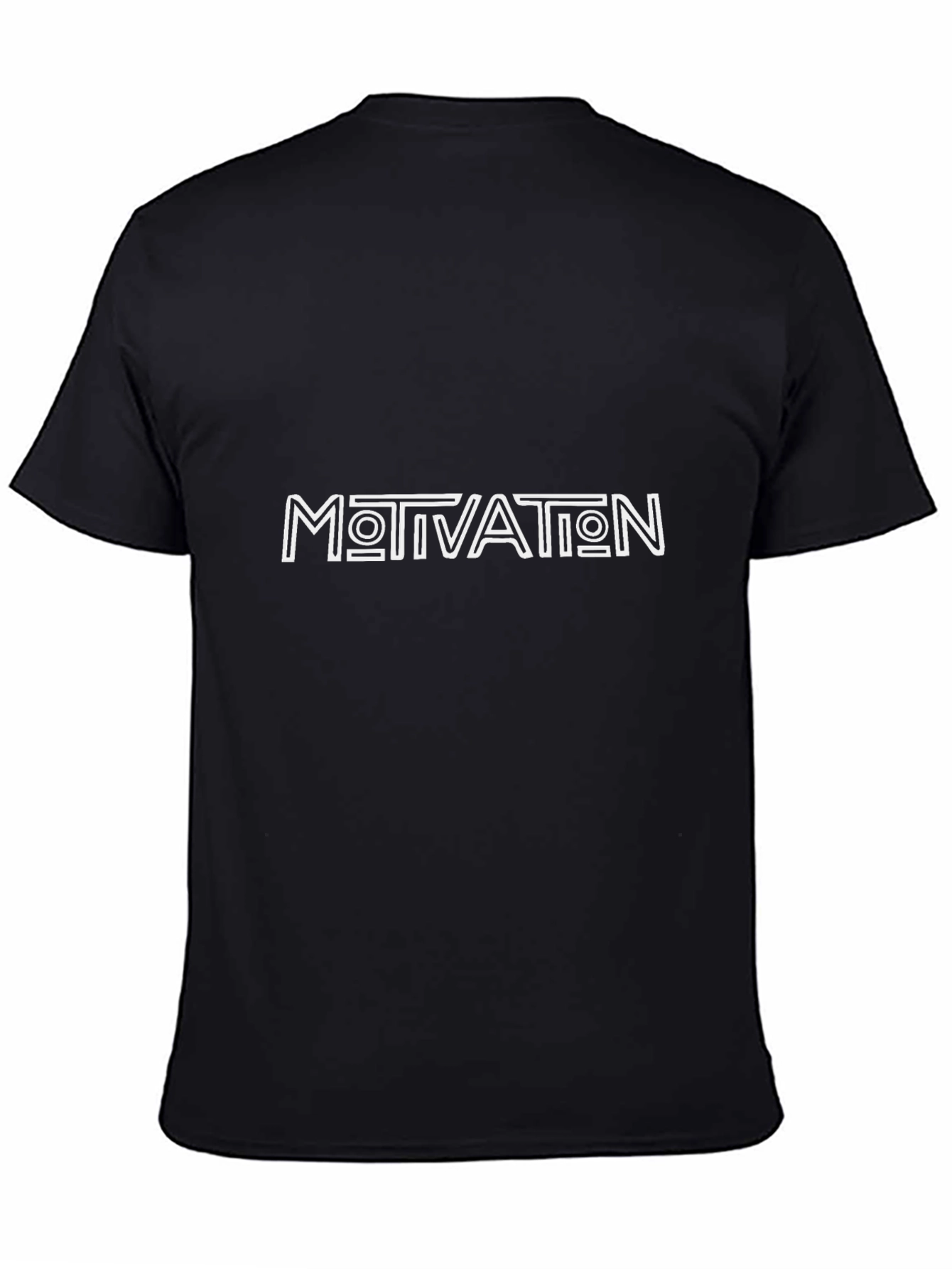 Motivation Graphic Black T-Shirt