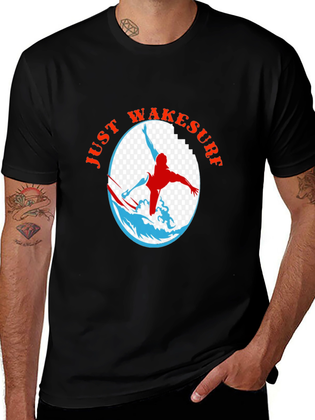 Just Wakesurf Graphic T-Shirt