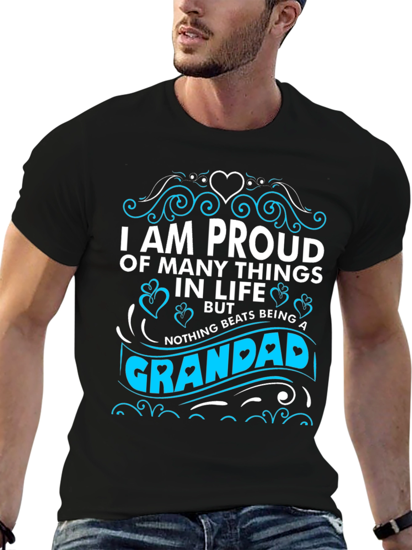 Proud Grandad T-Shirt - Fathers Day Gift