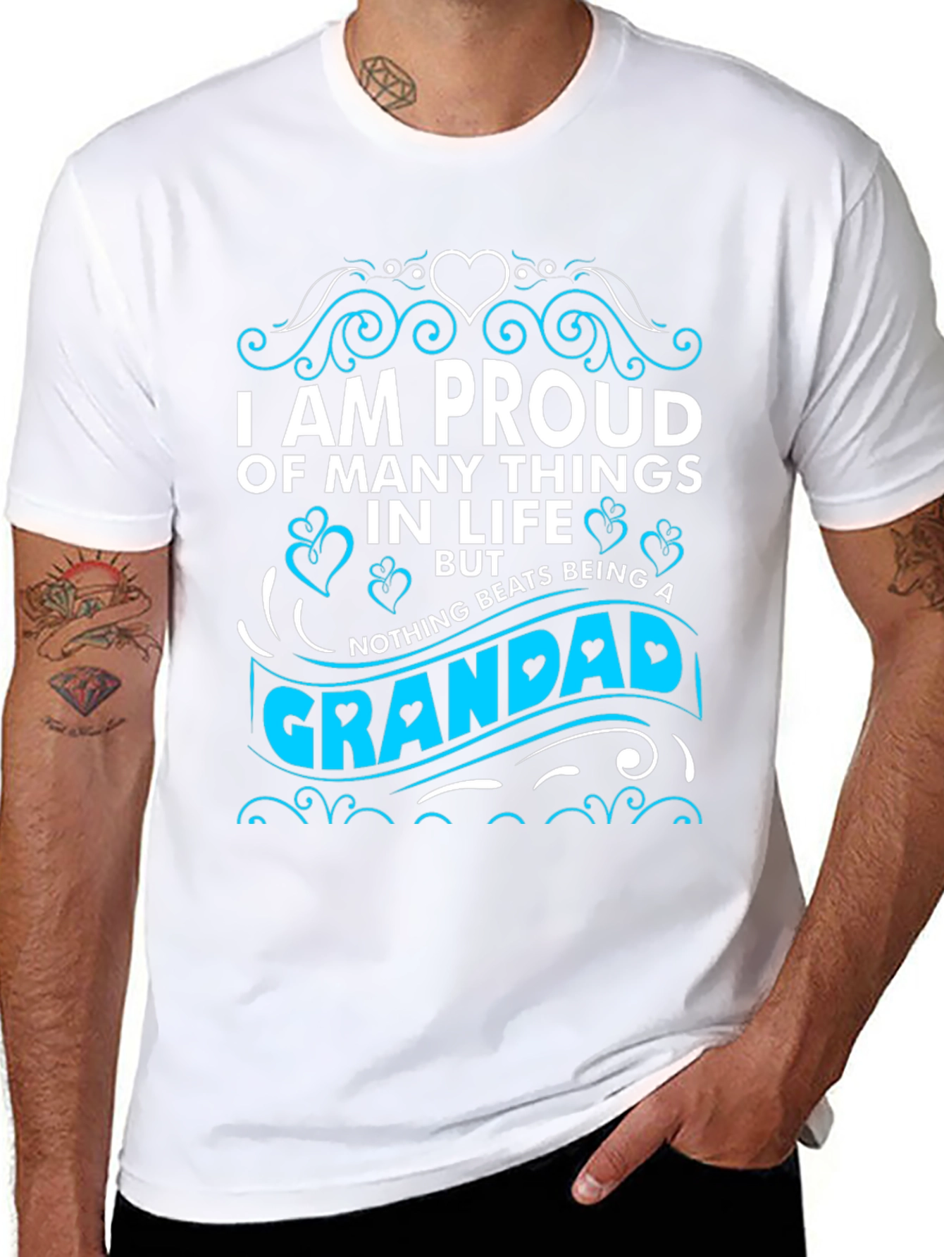 Proud Grandad T-Shirt - Fathers Day Gift