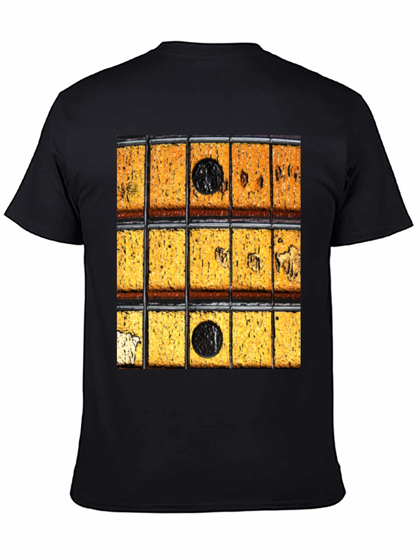 Guitar Fretboard Graphic Tee - Musician Style