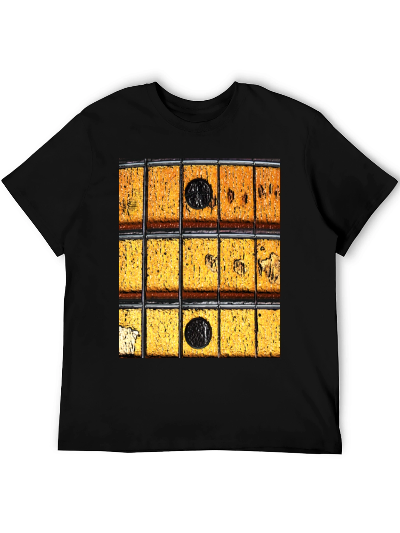 Guitar Fretboard Graphic Tee - Musician Style