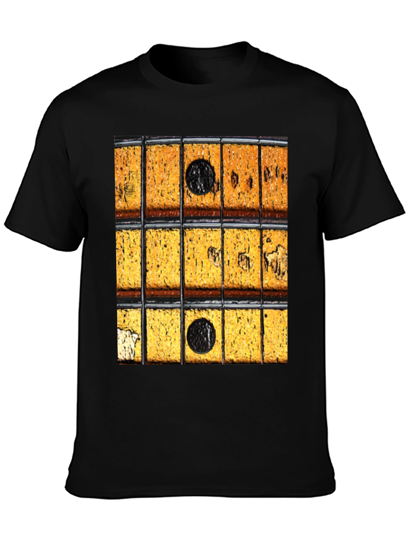 Guitar Fretboard Graphic Tee - Musician Style