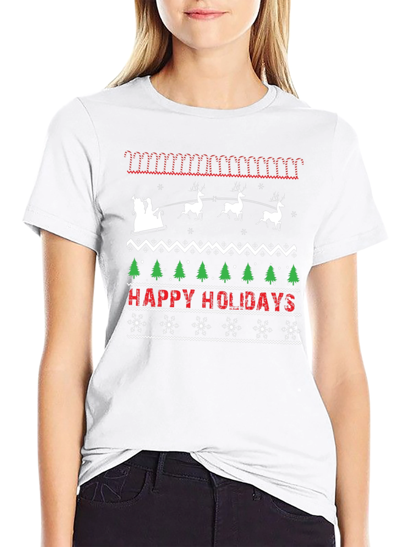 Festive Happy Holidays T-Shirt