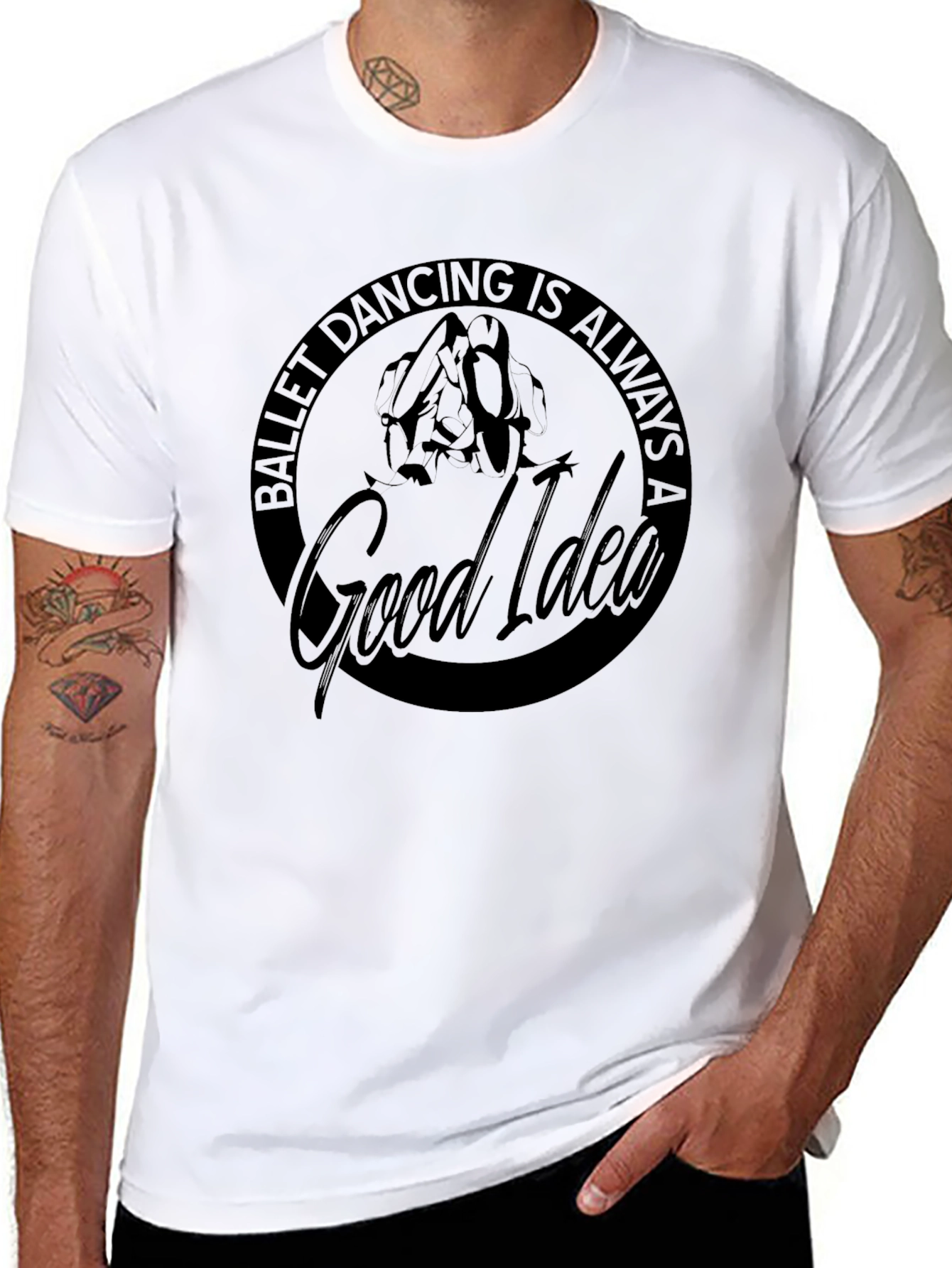 Ballet Dancing Is Always a Good Idea Black T-Shirt