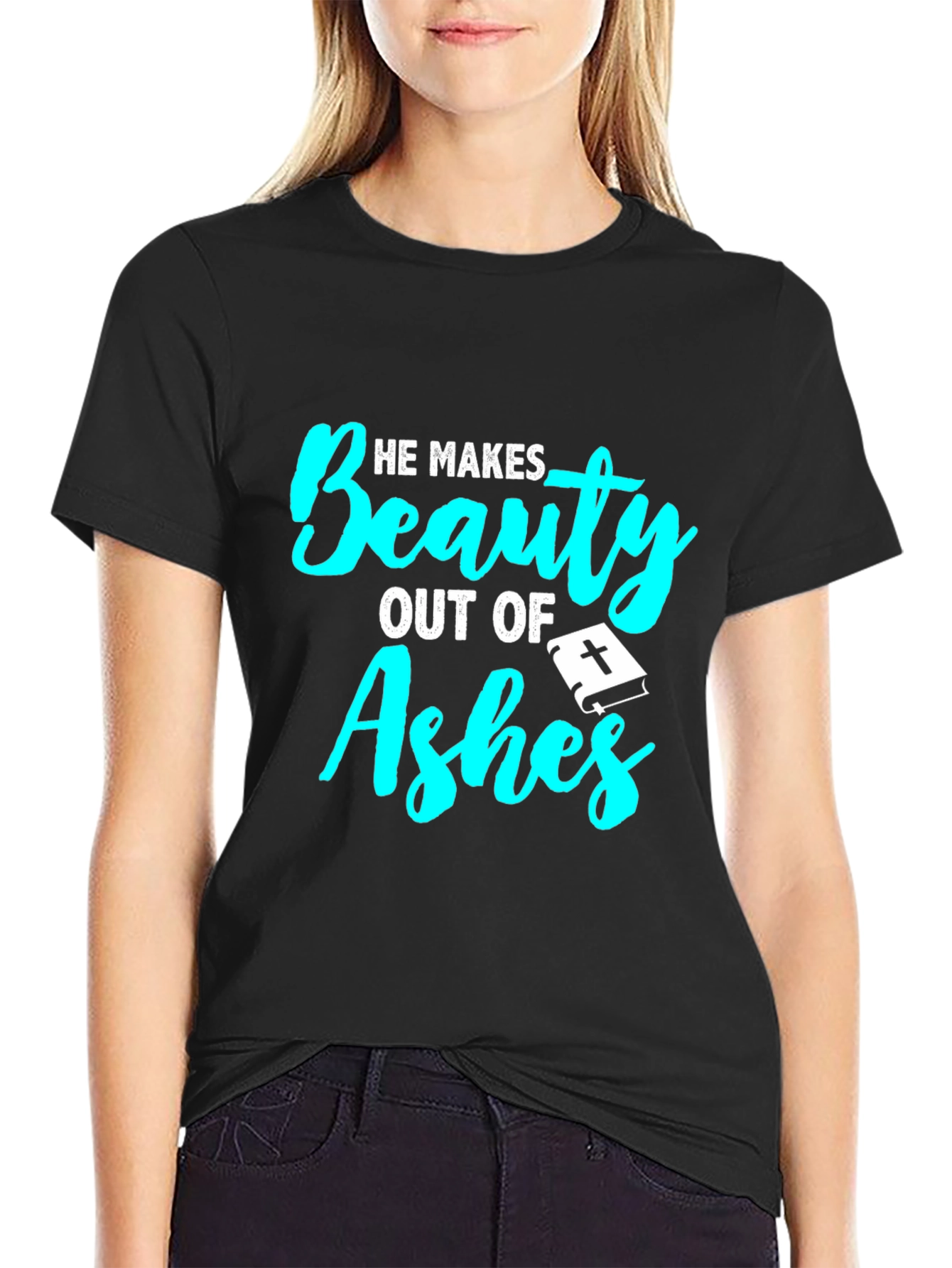 Beauty From Ashes Graphic Tee - Christian T-Shirt