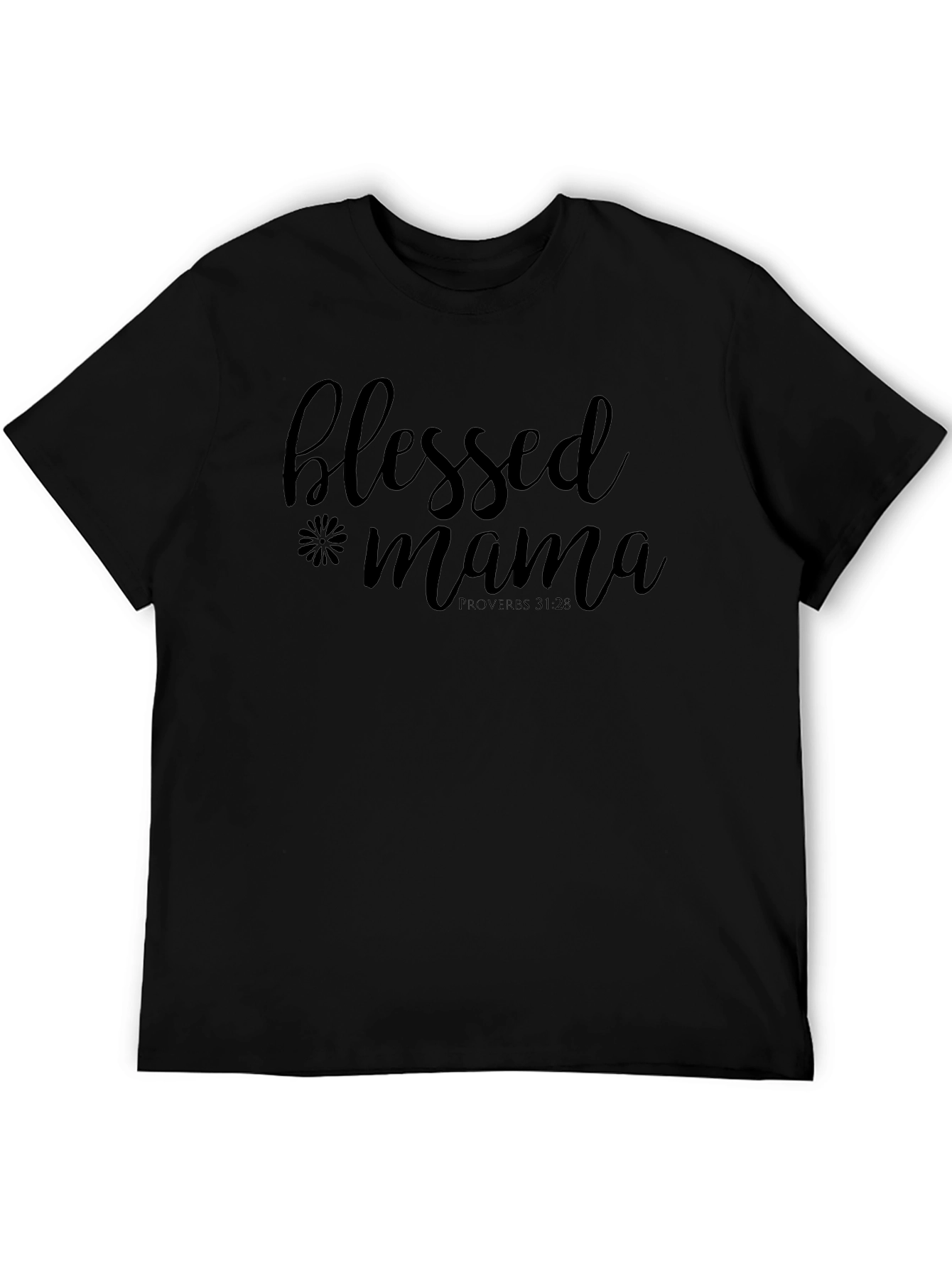 Blessed Mama Graphic Tee - Proverbs 31:28