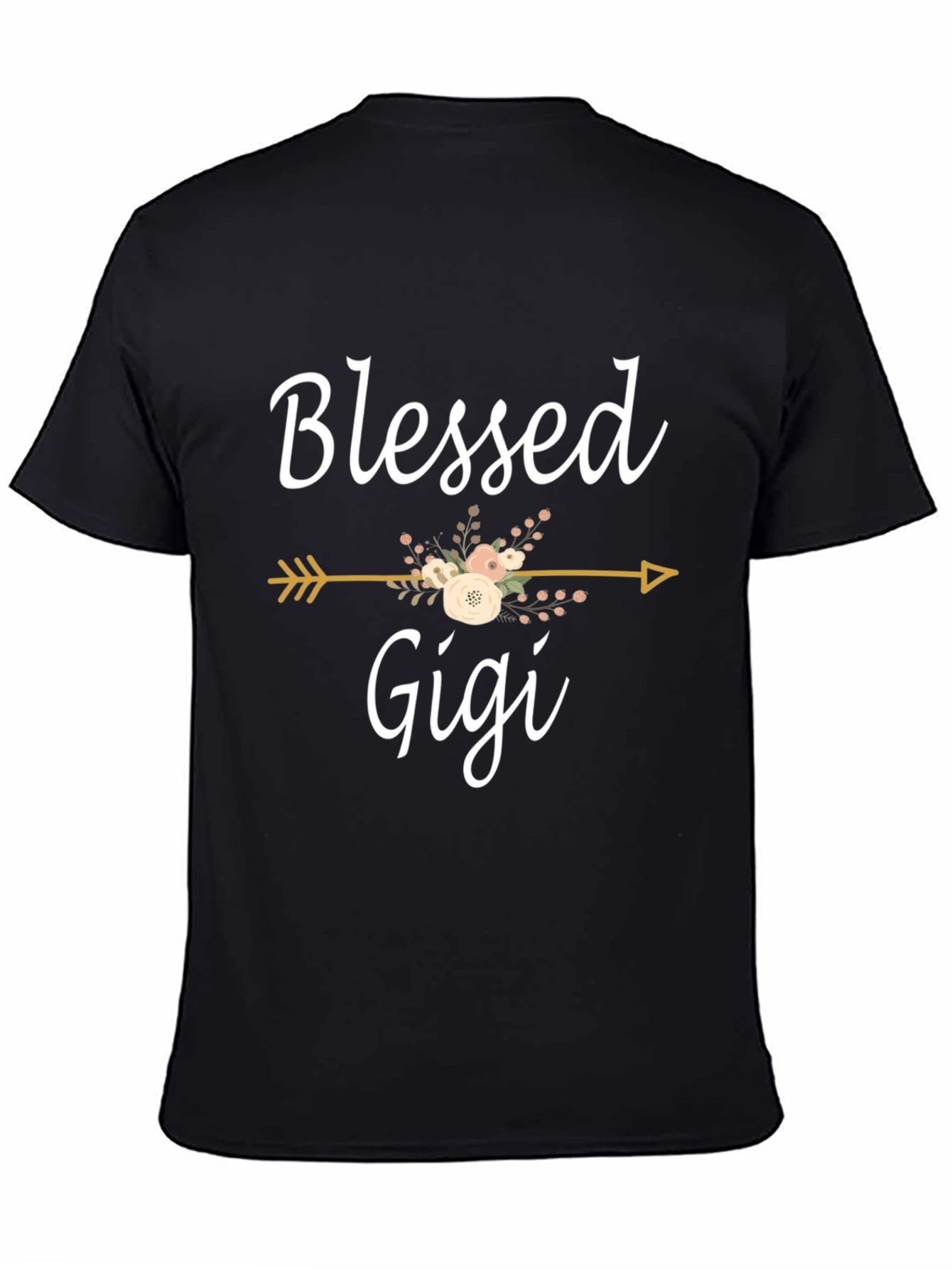 Blessed Gigi Floral Arrow Graphic Tee