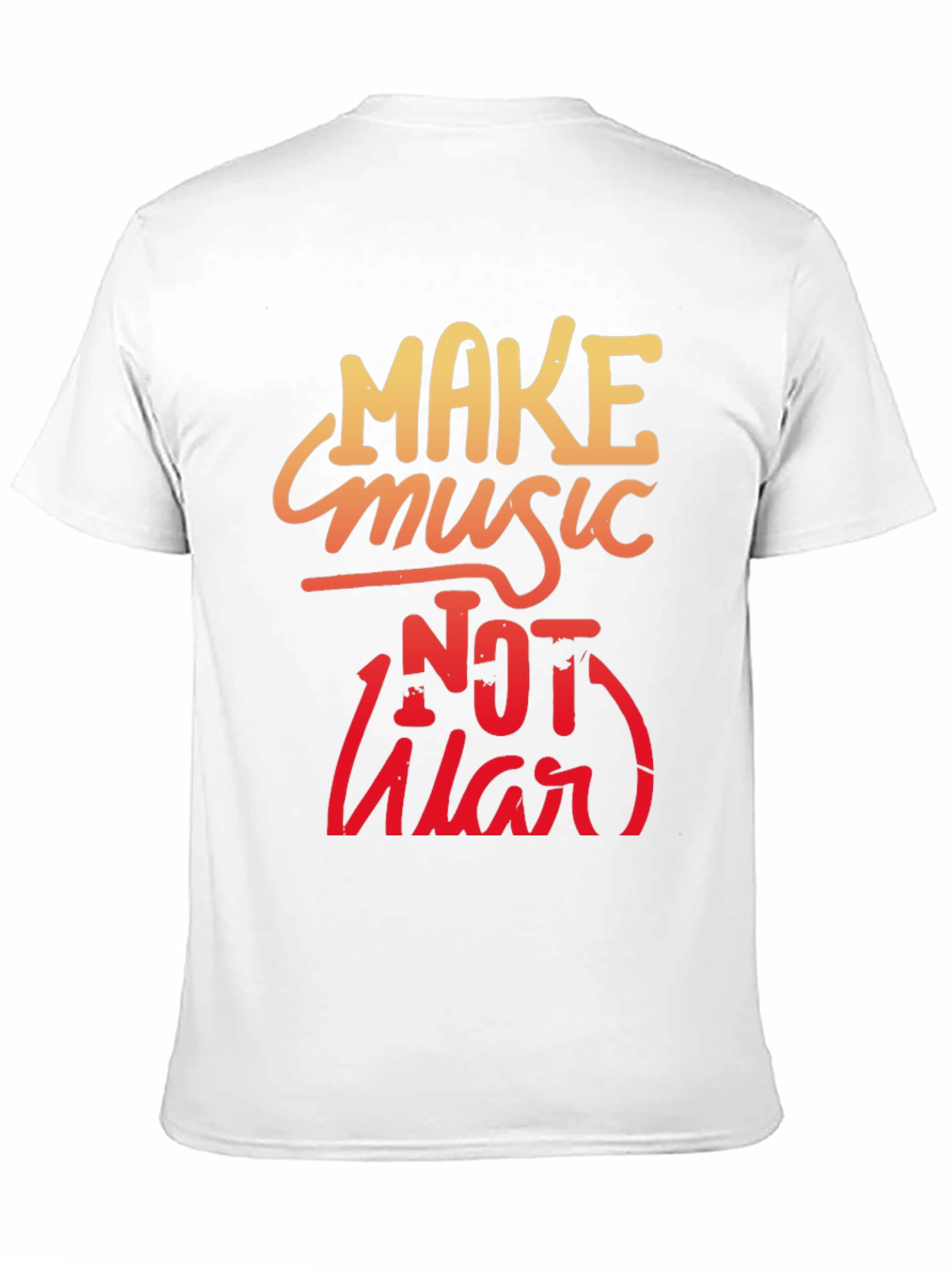 Make Music Not War Graphic Tee