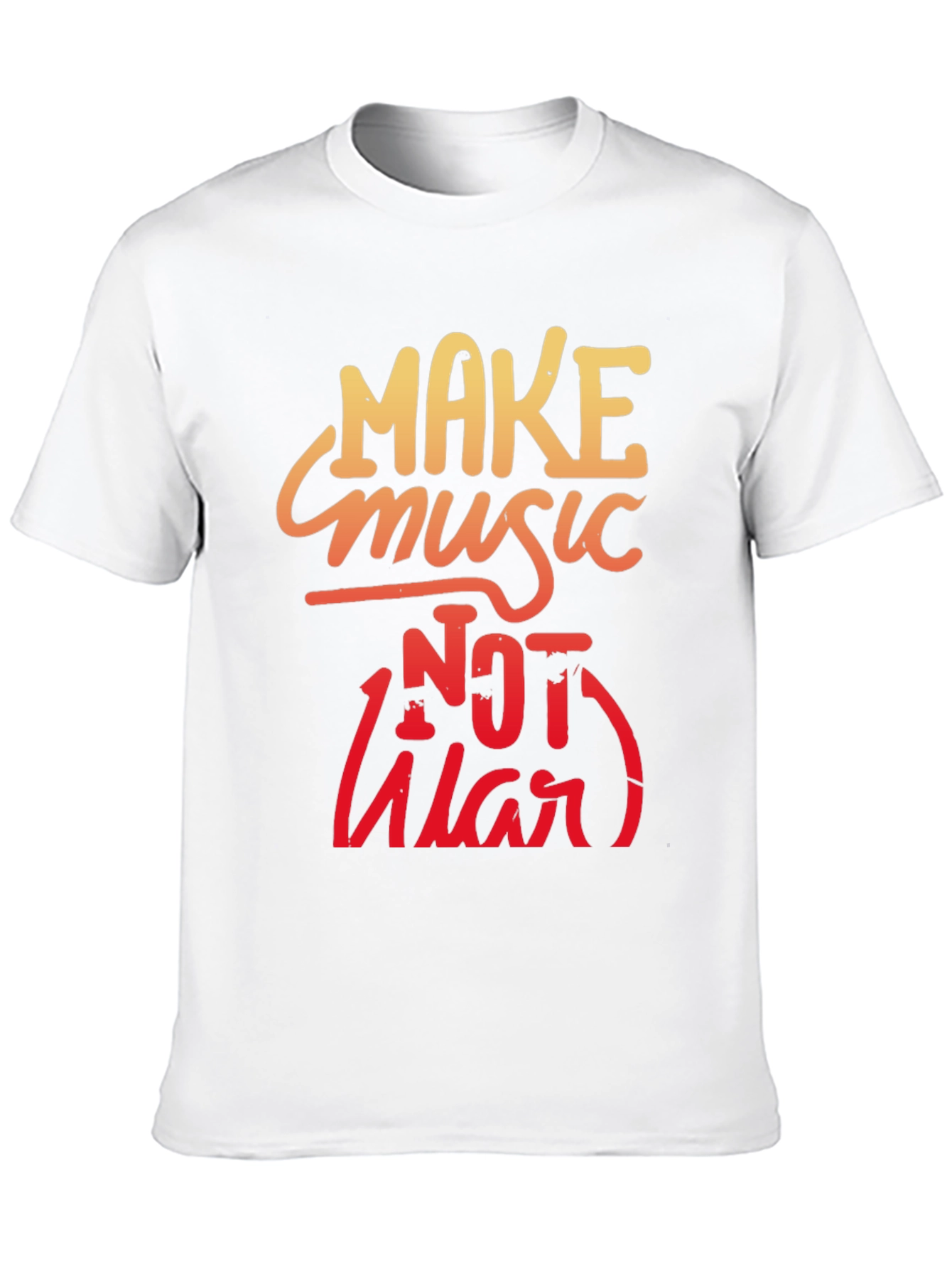 Make Music Not War Graphic Tee