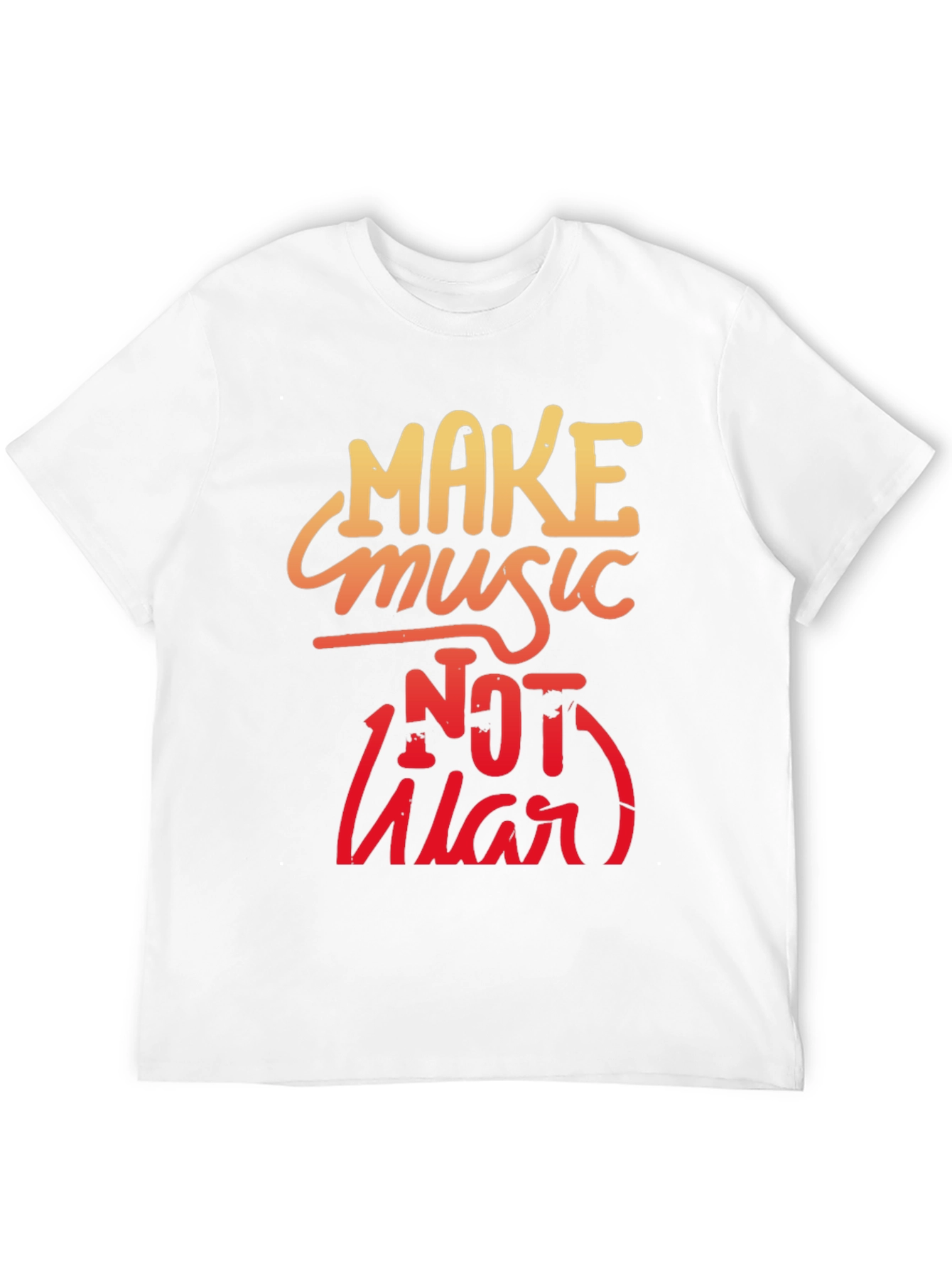 Make Music Not War Graphic Tee