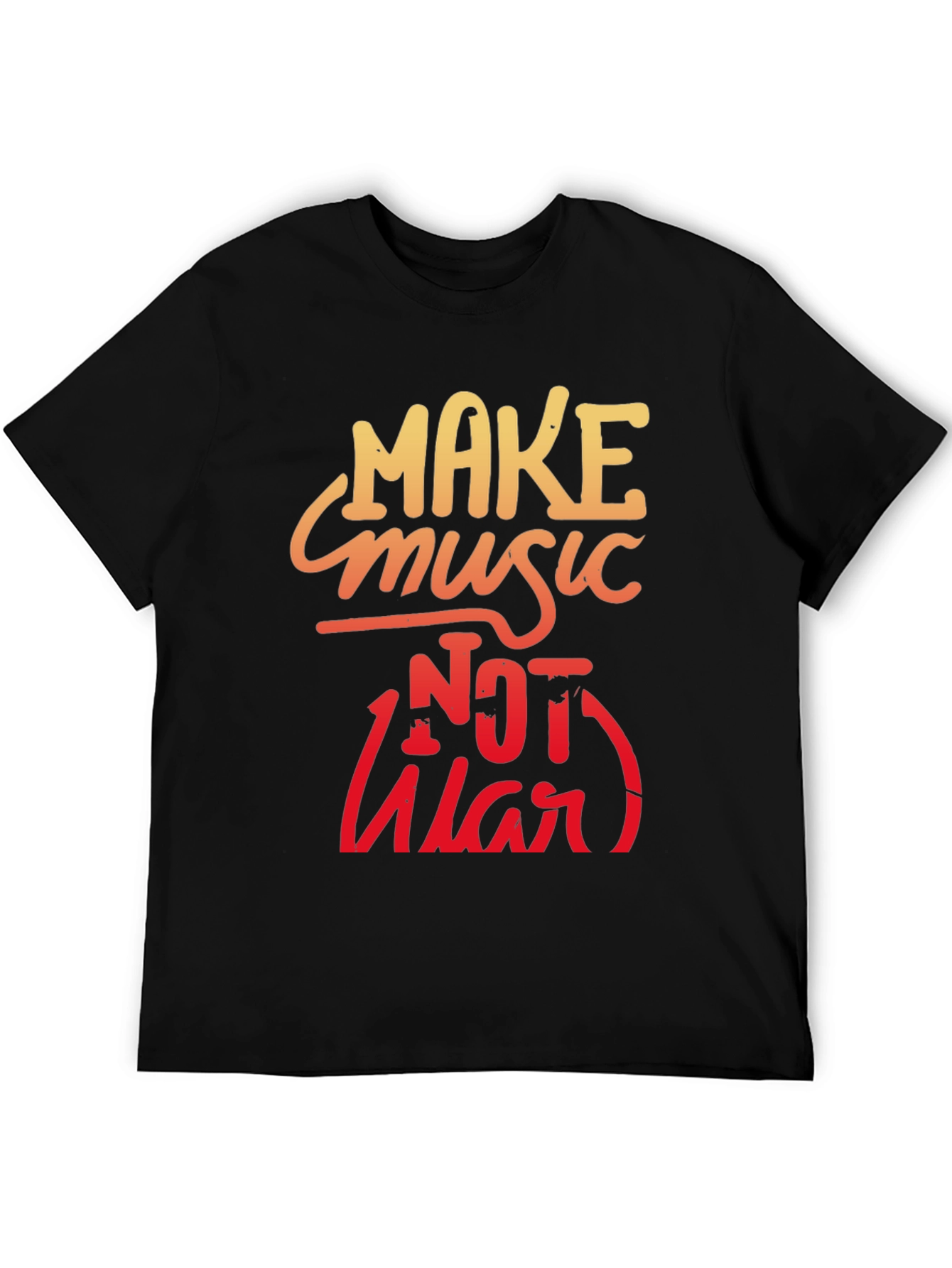 Make Music Not War Graphic Tee
