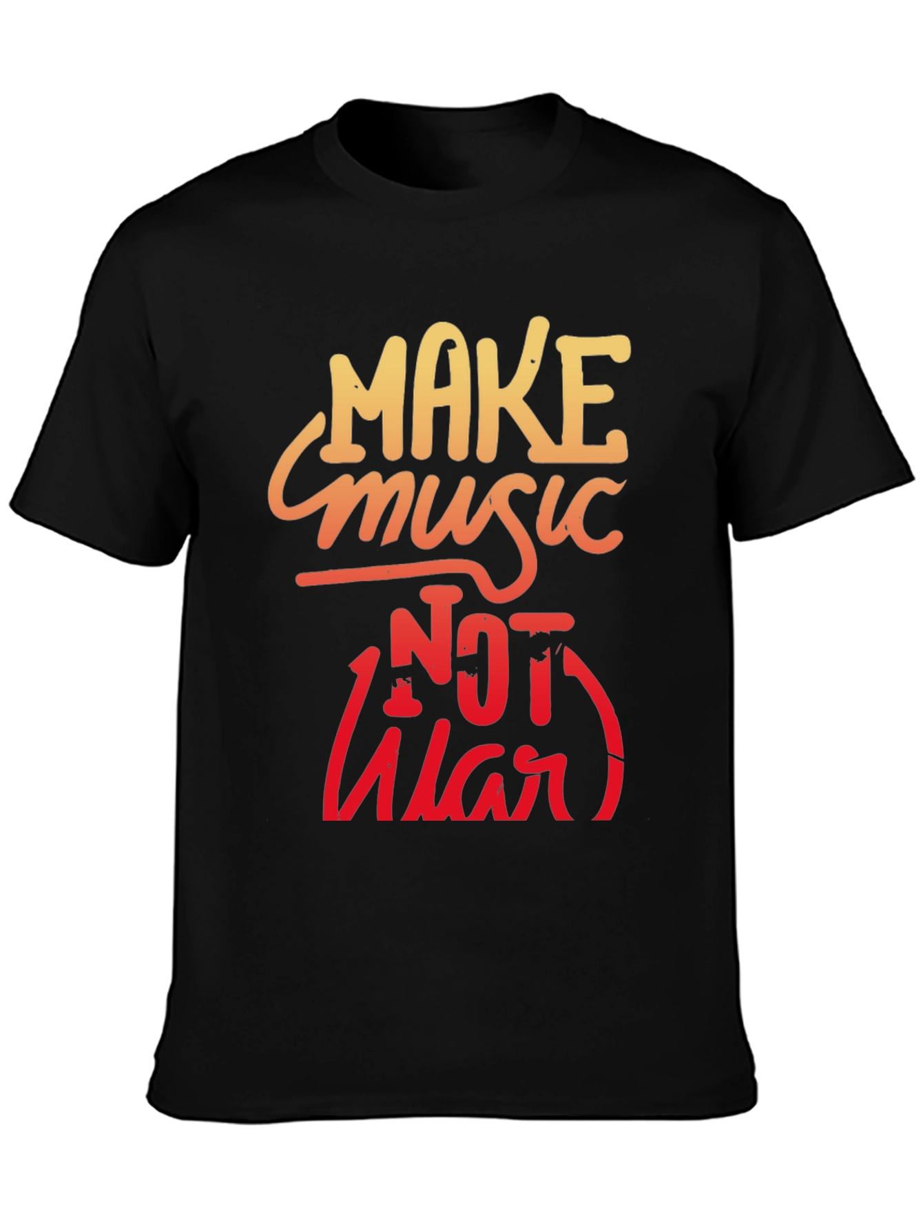 Make Music Not War Graphic Tee