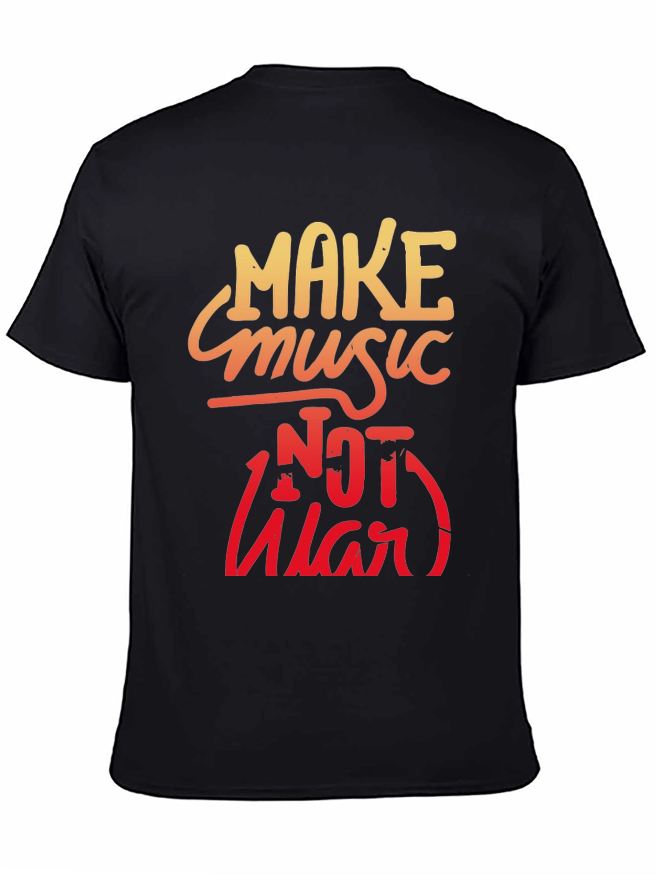 Make Music Not War Graphic Tee